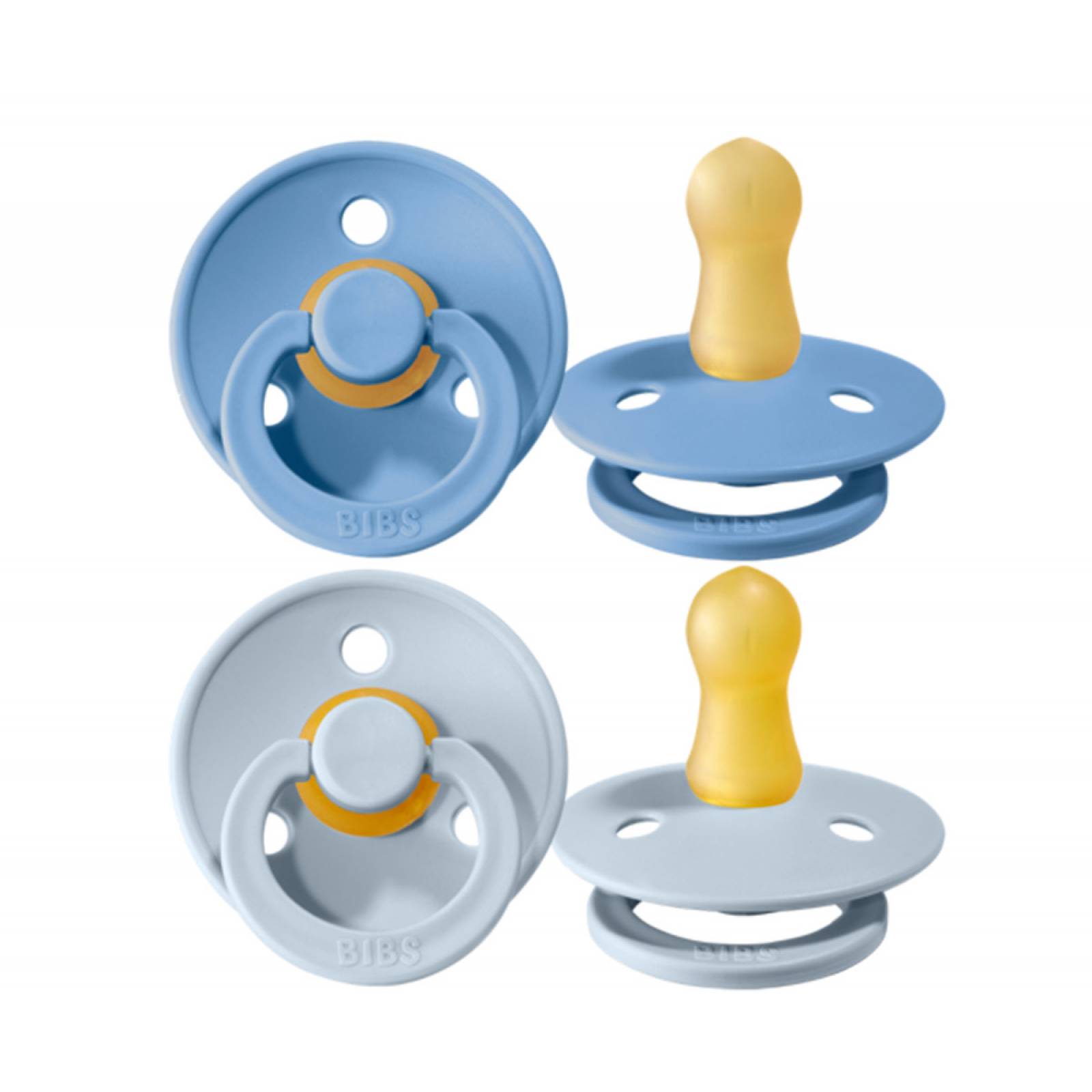 Bibs Chupones De Látex Para Bebe De 0-6 Meses