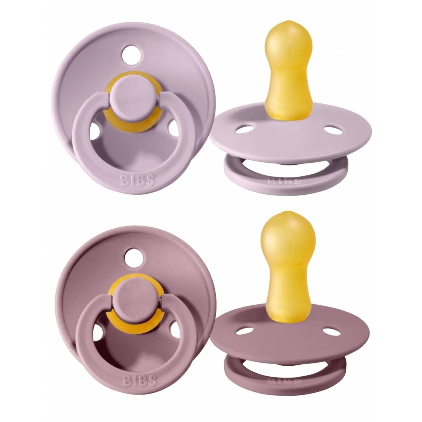 Bibs Chupones De Látex Para Bebe De 0-6 Meses