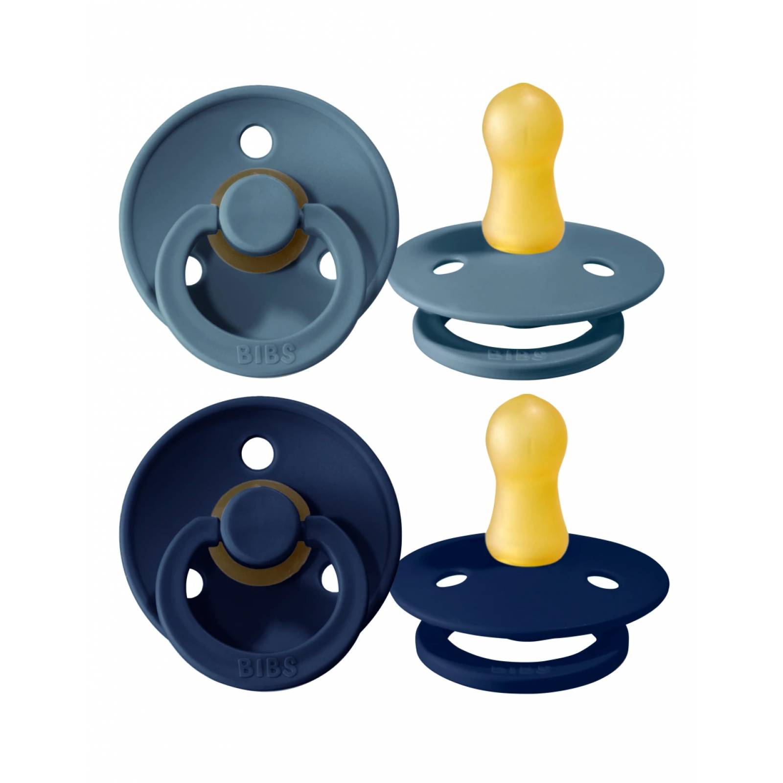 Bibs Chupones De Látex Para Bebe De 0-6 Meses Deep Space/Petrol