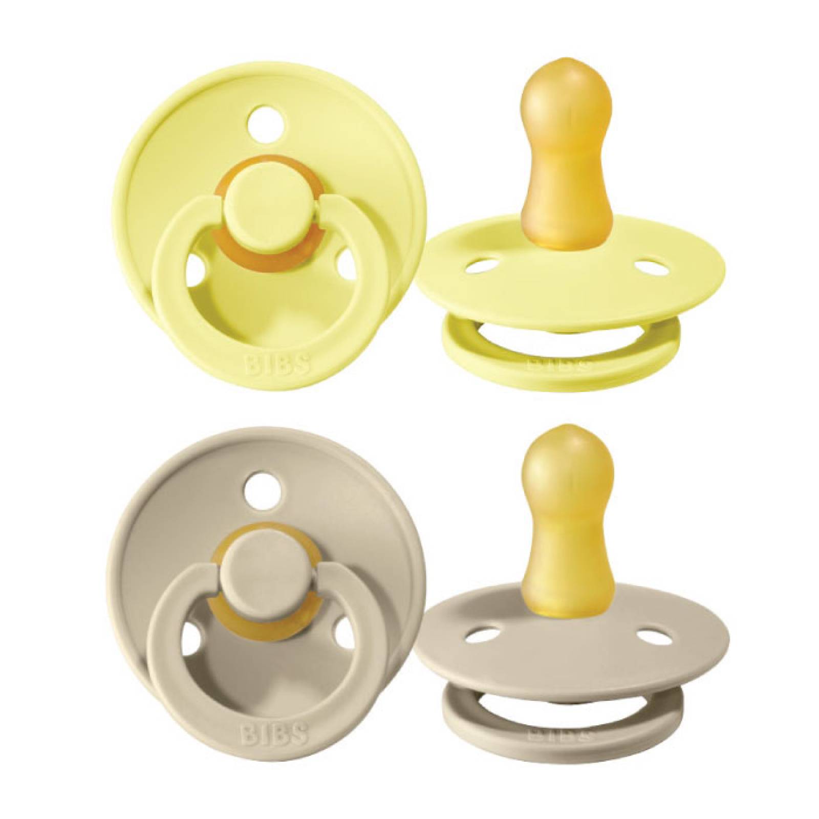 Bibs Chupones De Látex Para Bebe De 0-6 Meses