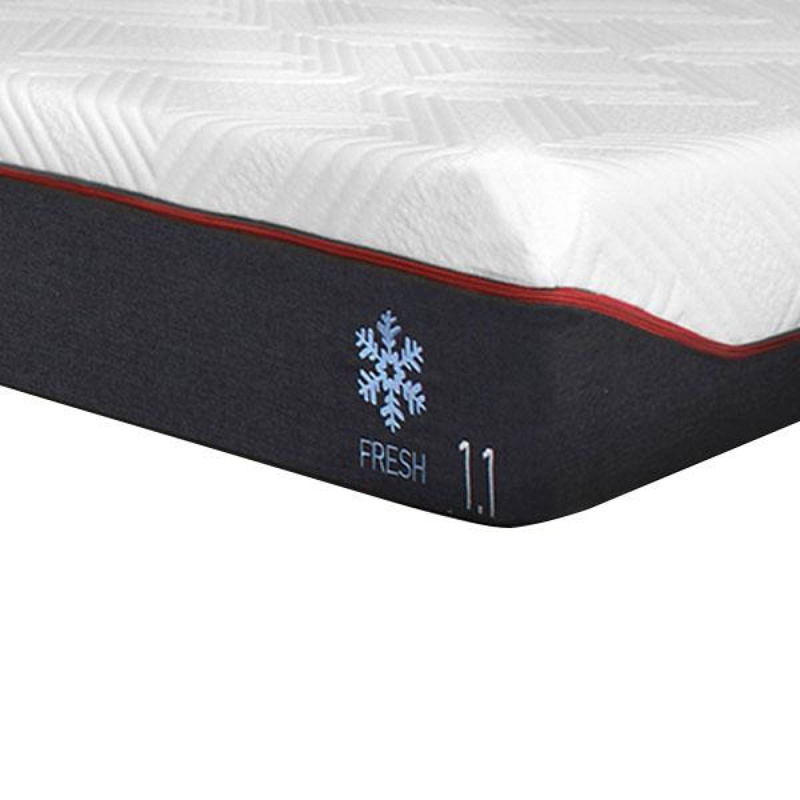 Colchón de Memory Foam Matrimonial Nuube 1.1 , empacado al vacío y entregado en caja 