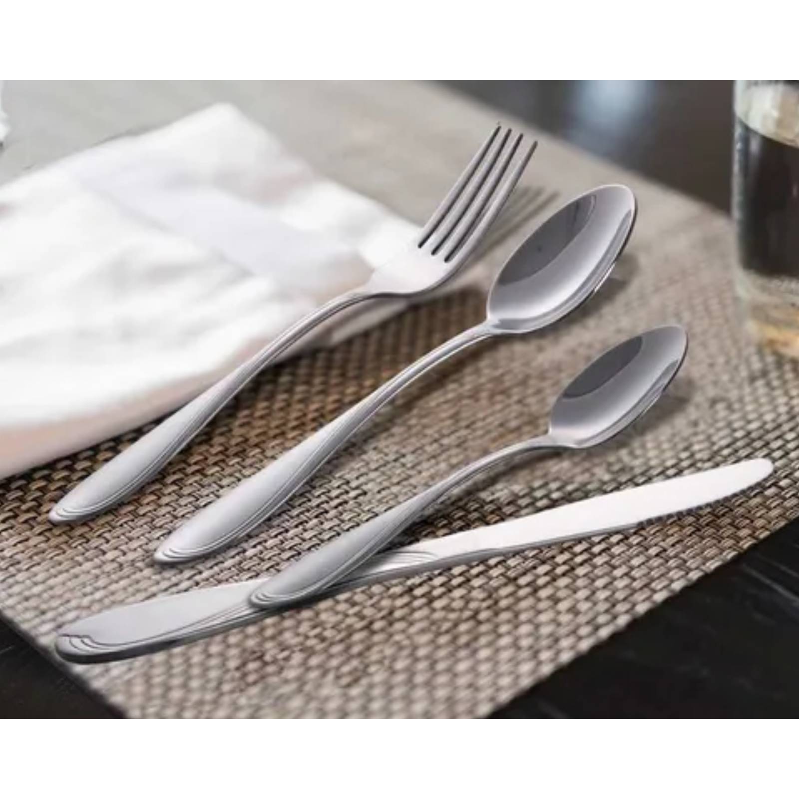 Set cuchara Sopera de mesa Acero Inoxidable Moven Gamma 12 Piezas