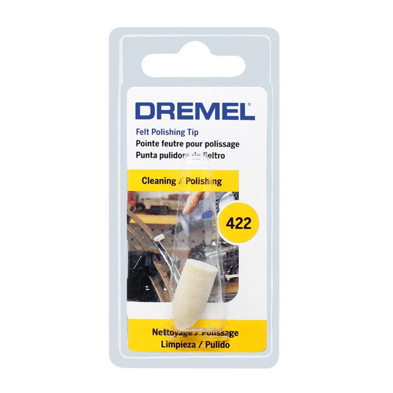 Punta pulidora de fieltro 3/8 422 Dremel