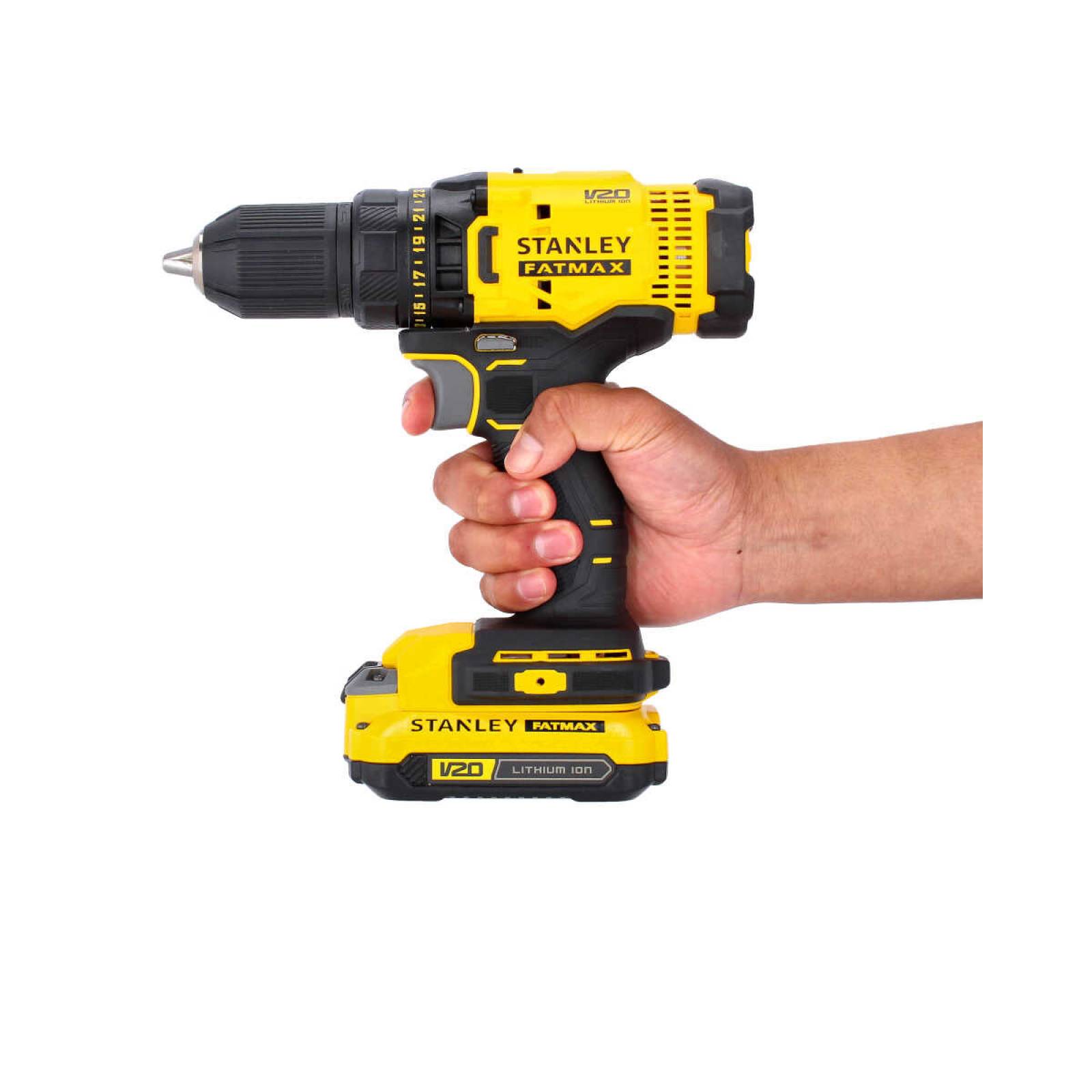 Taladro atornillador inalámbrico 1/2 20 V MAX FATMAX SCD700C2K Stanley