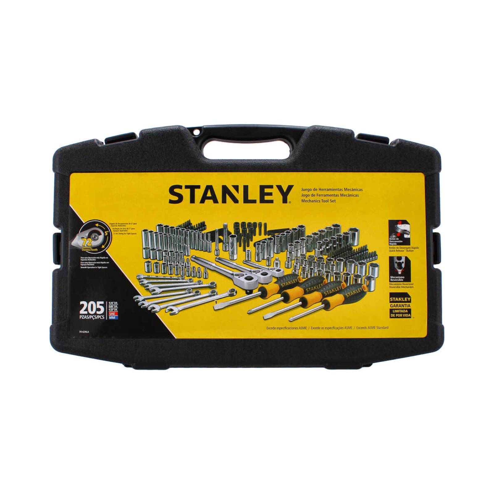 Autoclé Profesional con 205 piezas 70629LA Stanley