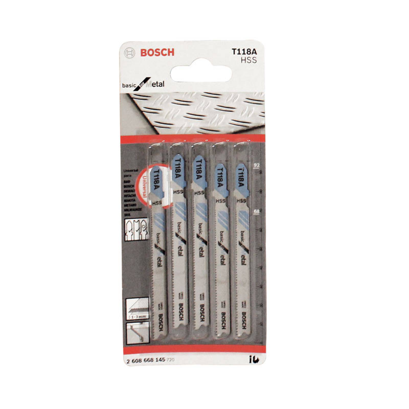 Seguetas para Madera T118A Bosch