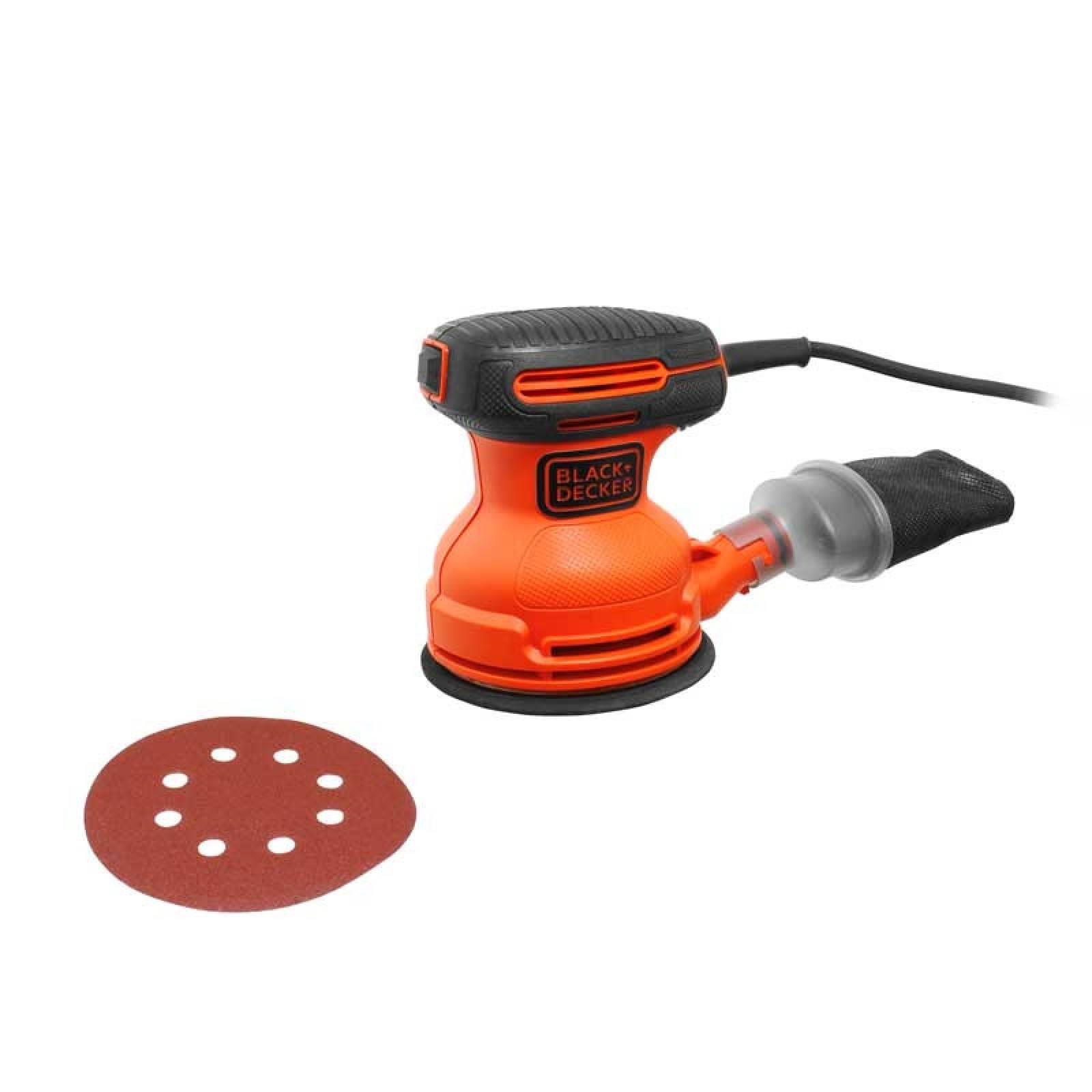 Lijadora orbital 5 200 W BDERO100 Black & decker