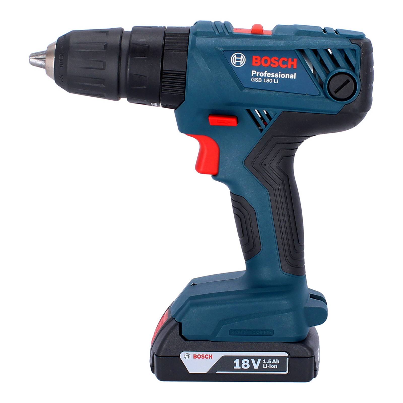 Combo inalámbrico de Taladro de percusión GSB 180LI / llave de impacto GDX 180LI Bosch