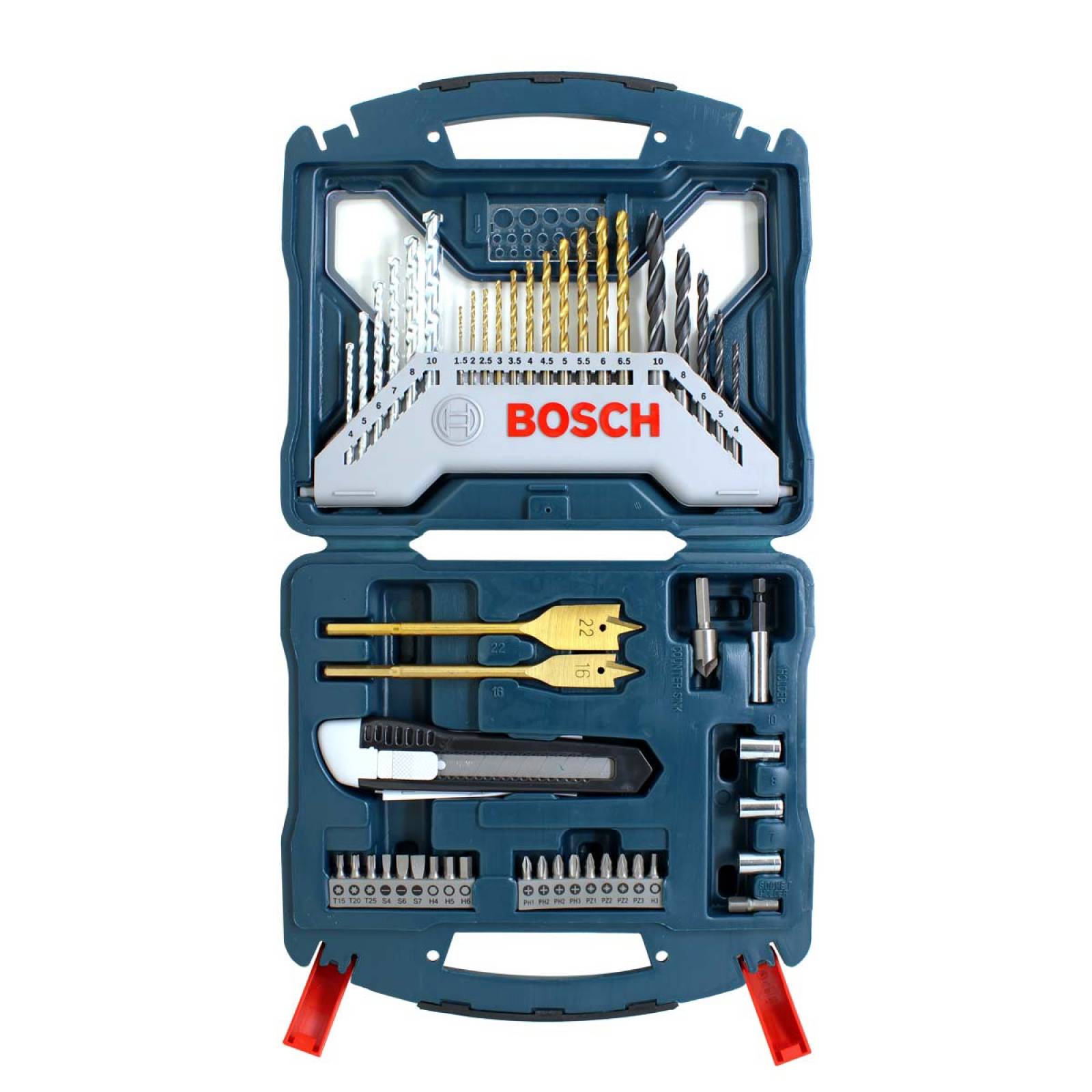 Juego de puntas y brocas 50 piezas X50Ti 2 607 017 406 Bosch