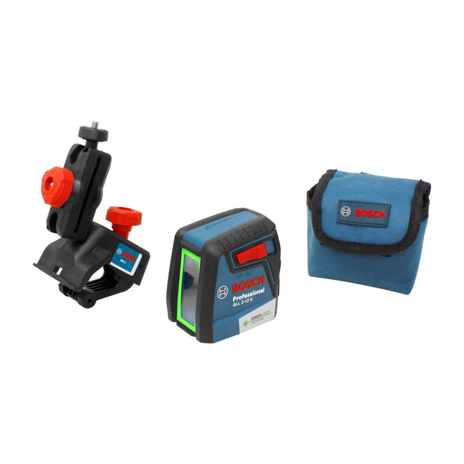 Nivel láser de líneas verdes GLL 212 G Bosch