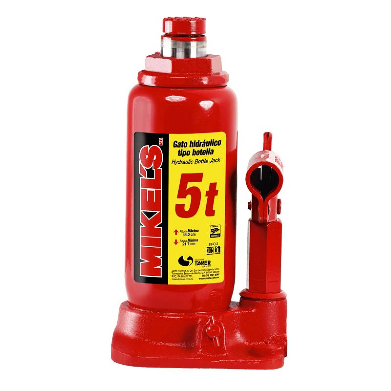 Gato de botella 5 toneladas Mikels