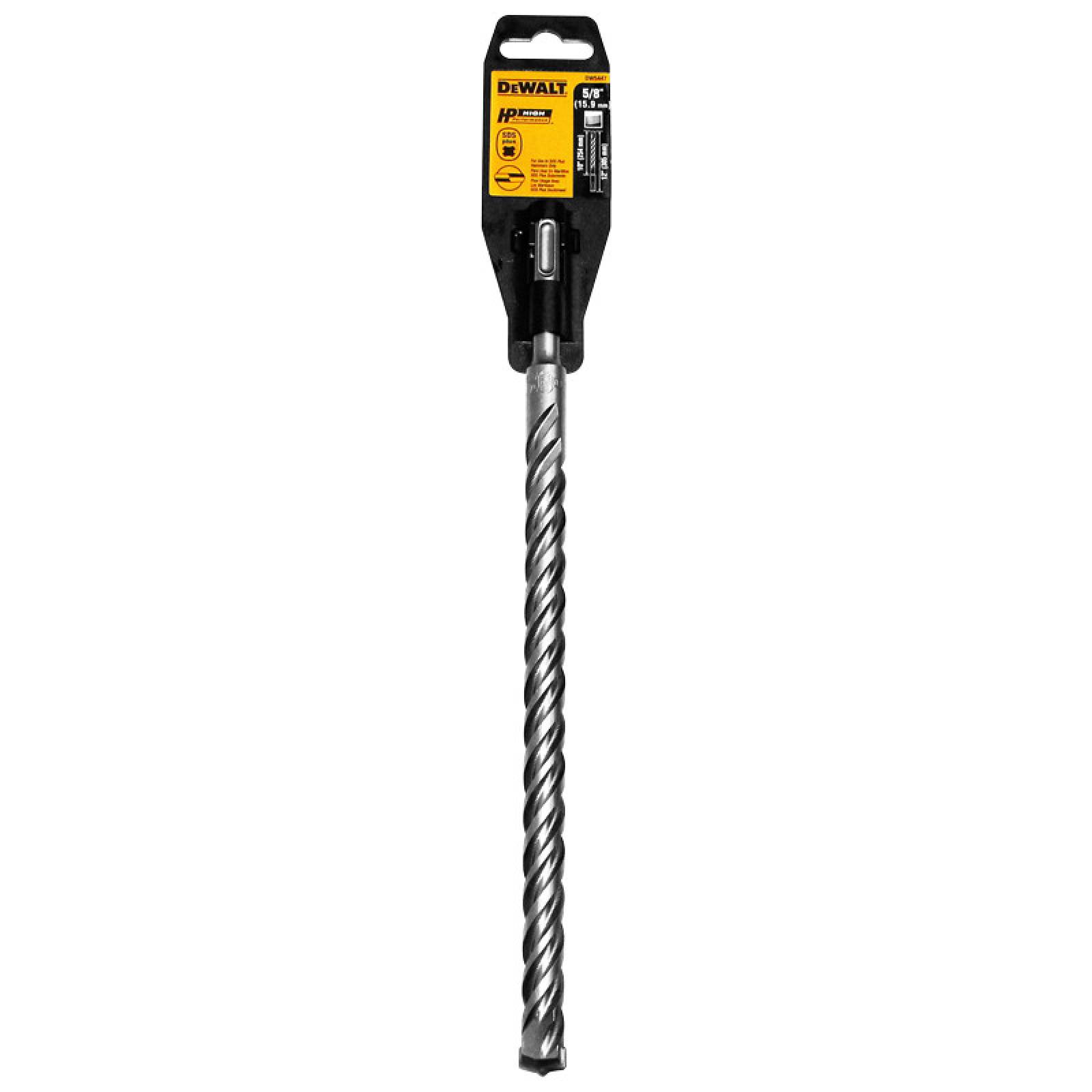 Broca de percusión SDS plus 5/8 X 10 DW5460 DeWalt