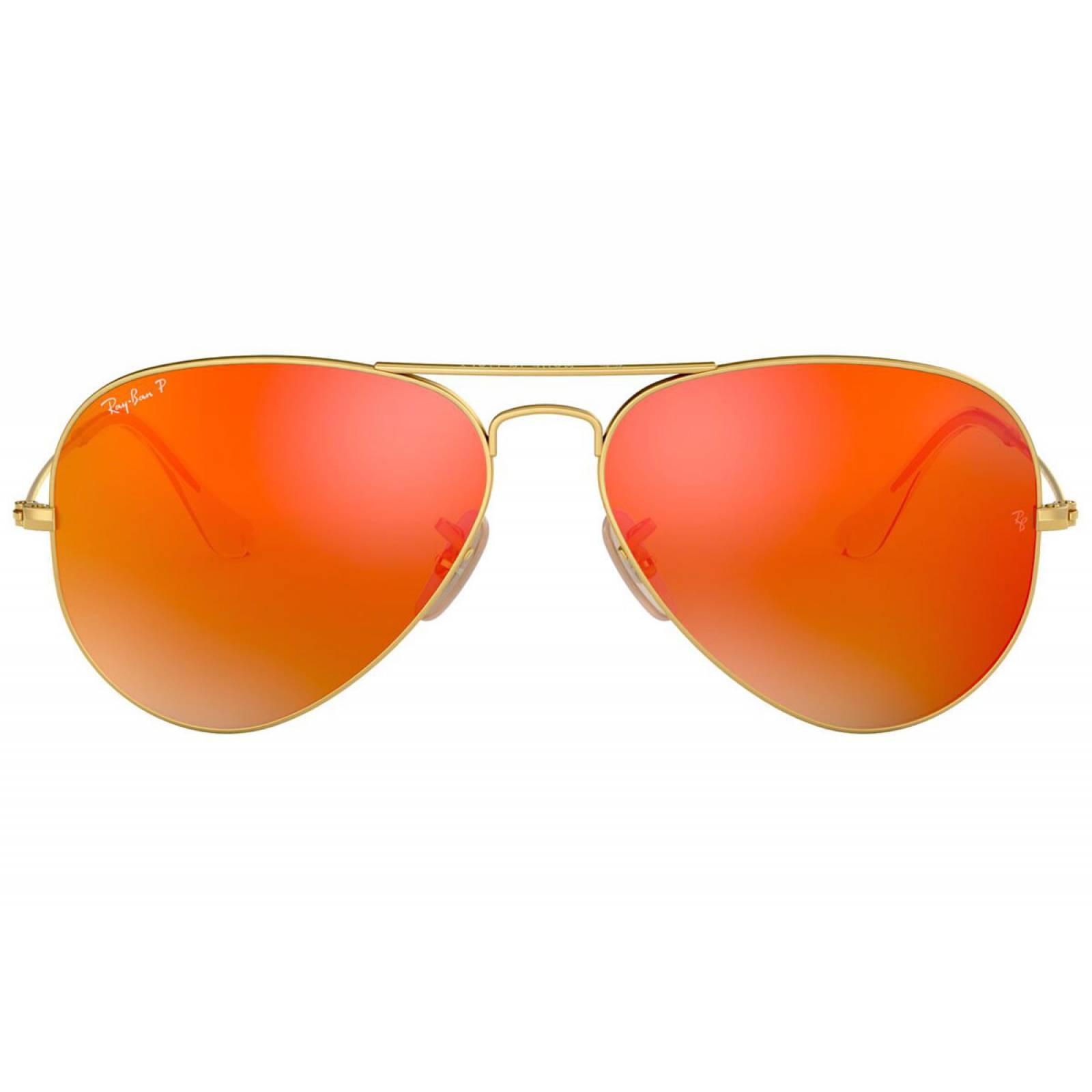 Lentes de Sol Ray Ban Aviador RB3025 112/4D Polarizado Naranja Unisex