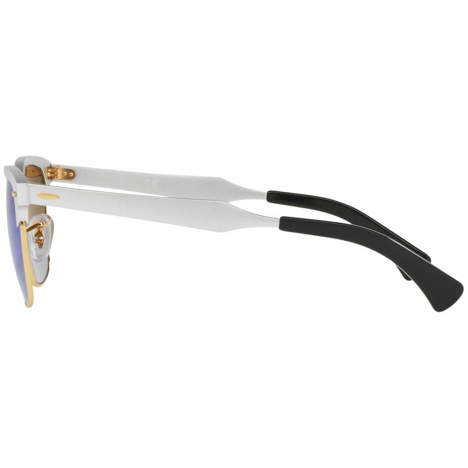 Lentes de Sol Ray Ban Clubmaster Aluminium RB3507 137/7Q Azul Unisex