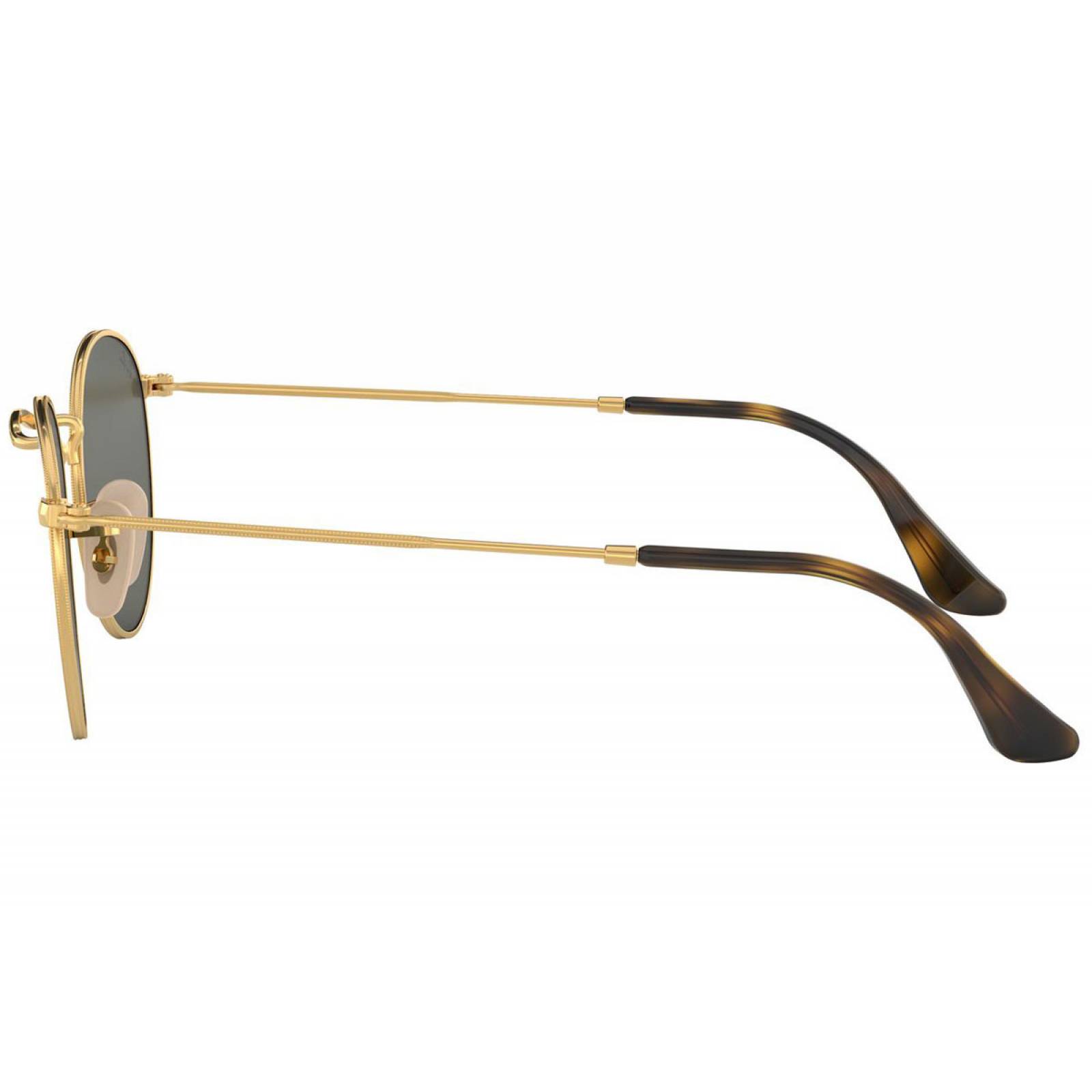 Lentes de Sol Ray Ban Round Flat Lenses RB3447N 001/30 Unisex