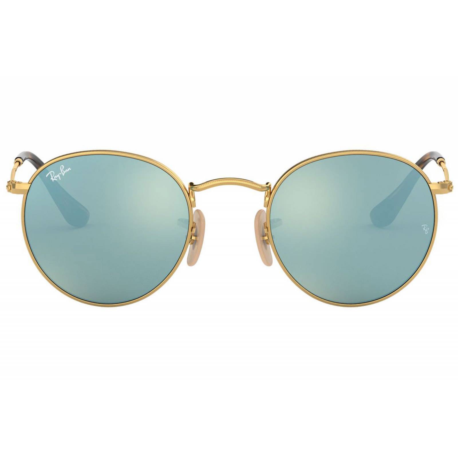 Lentes de Sol Ray Ban Round Flat Lenses RB3447N 001/30 Unisex