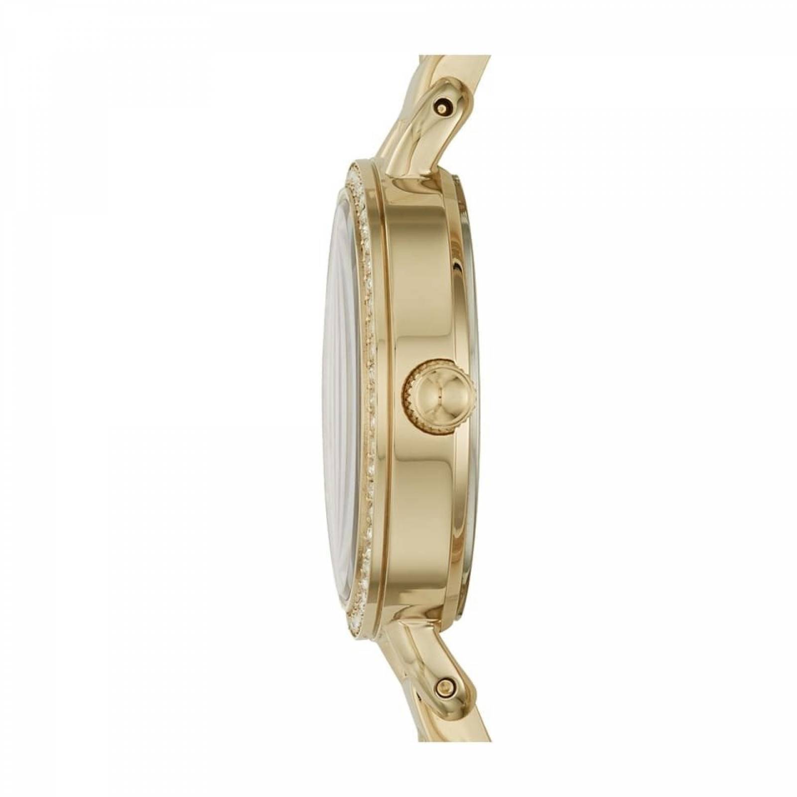Reloj Fossil Bq3425 Dorado Mujer