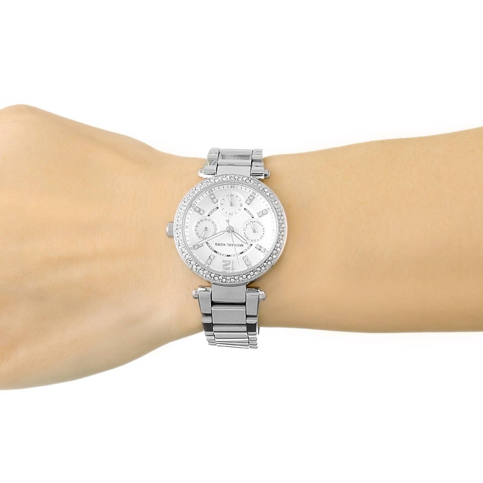 Reloj Michael Kors Mk5615 Plateado Parker Mujer