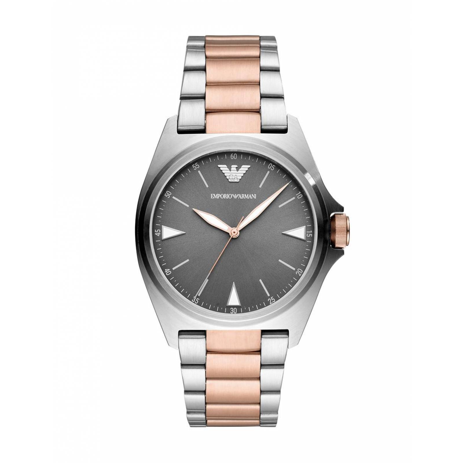 Reloj Emporio Armani AR11256 Plateado Rose Gold Hombre