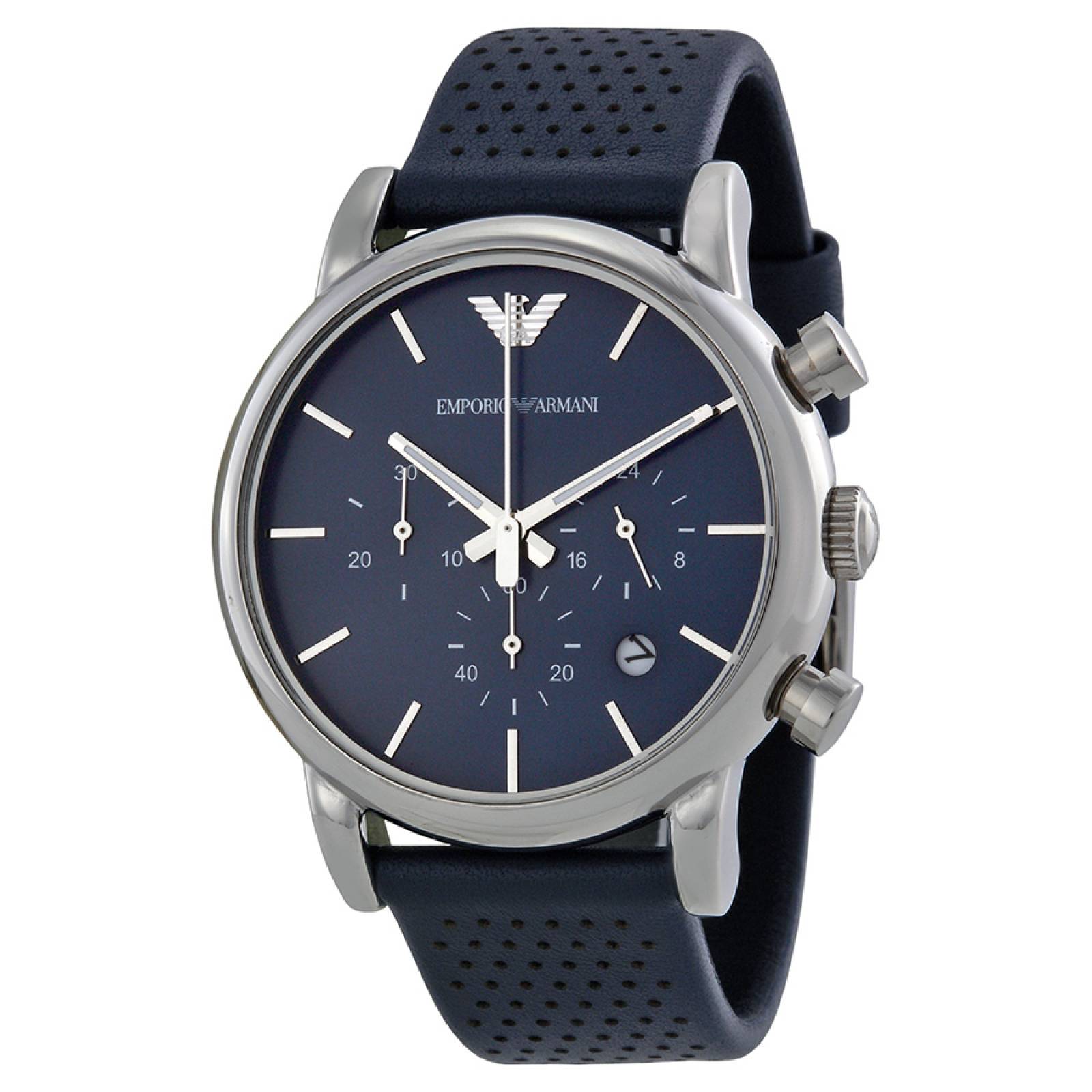 Reloj Emporio Armani Ar1736 Azul Marino Clasico Hombre