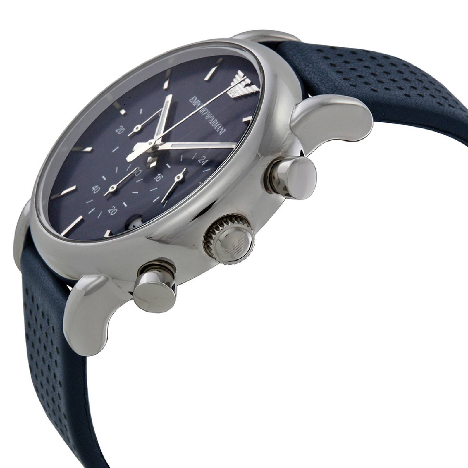 Reloj Emporio Armani Ar1736 Azul Marino Clasico Hombre