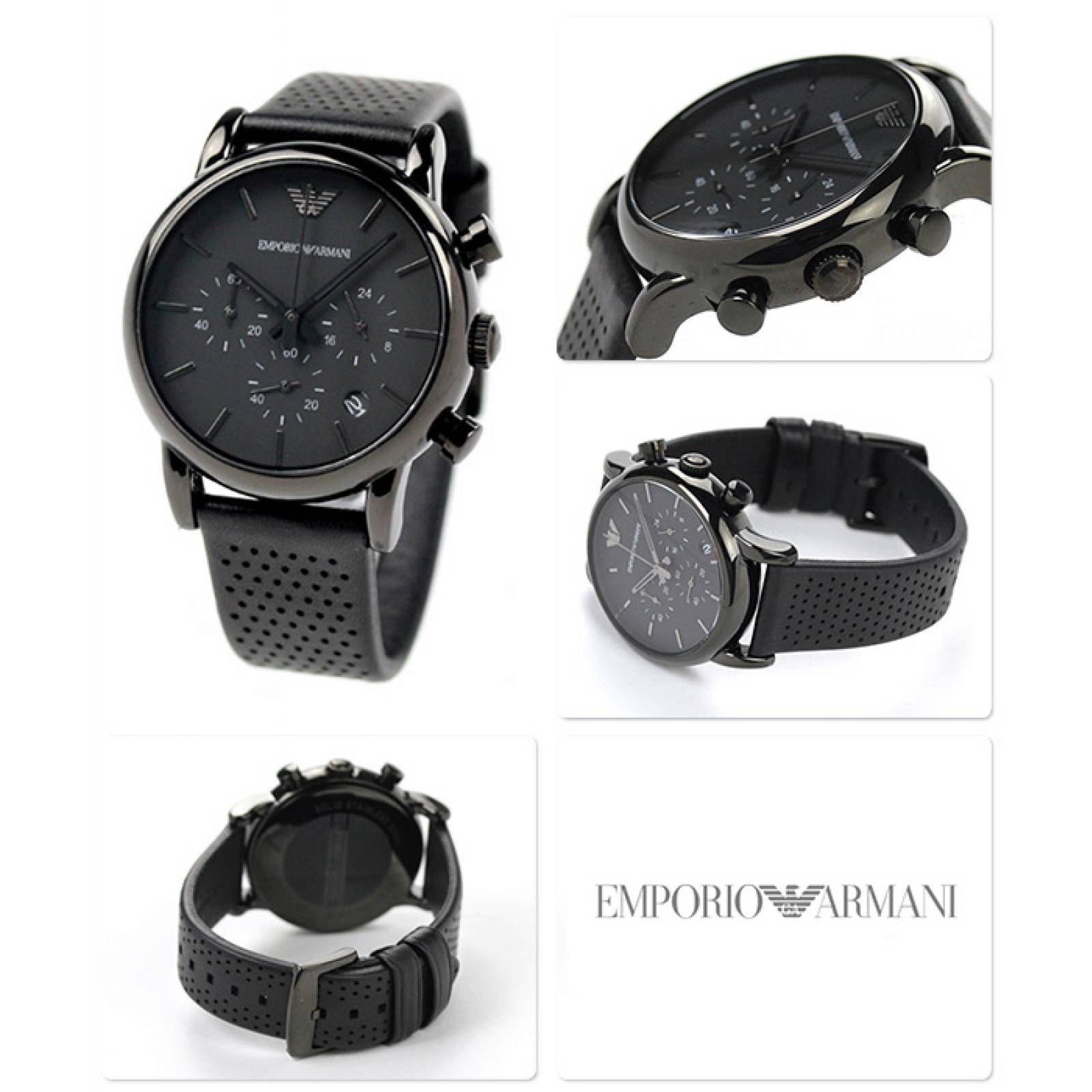 Reloj Emporio Armani Ar1737 Negro Clasico Hombre
