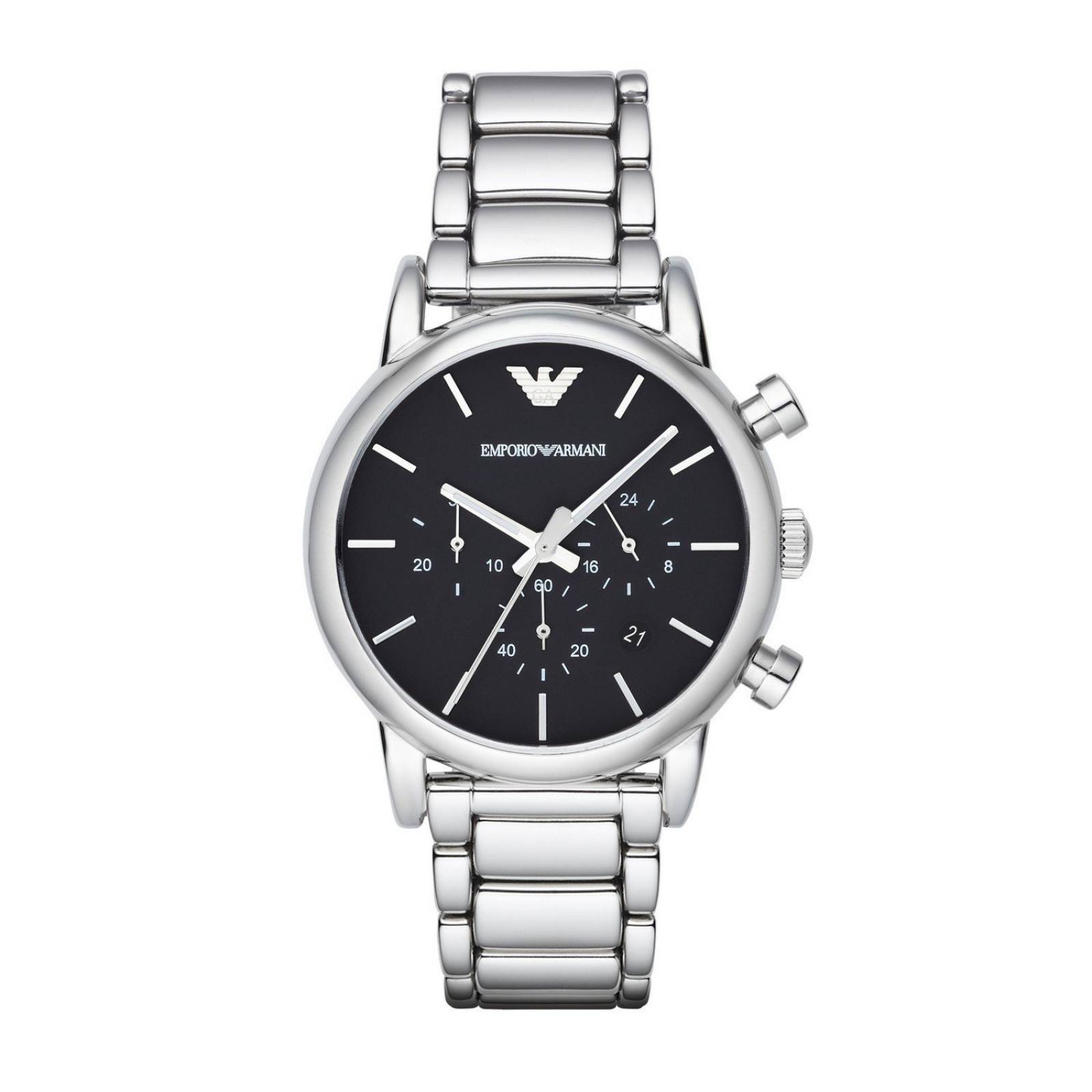 Reloj Emporio Armani Ar1853 Plateado Clasico Hombre
