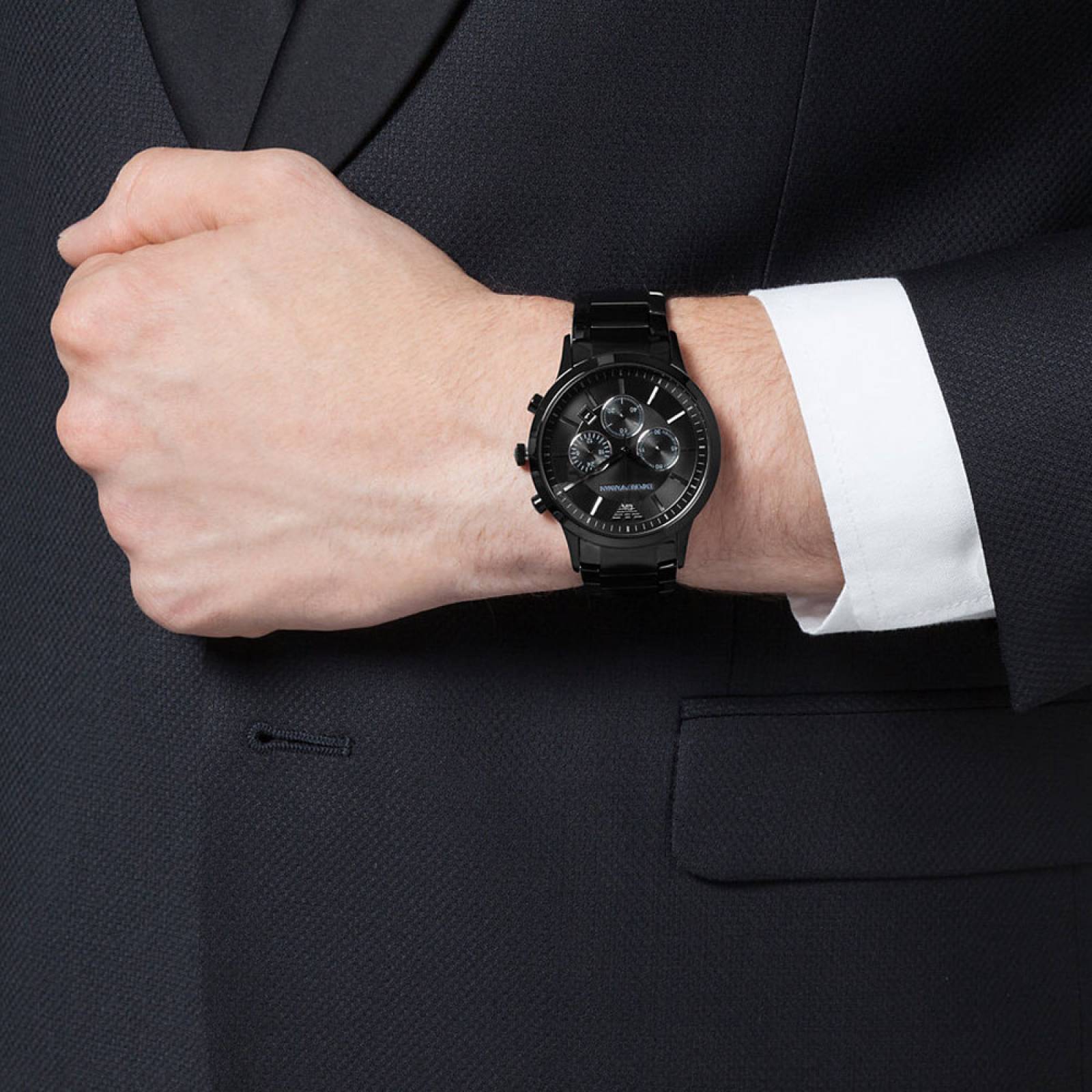 Reloj Emporio Armani Ar2453 Negro Clasico Hombre