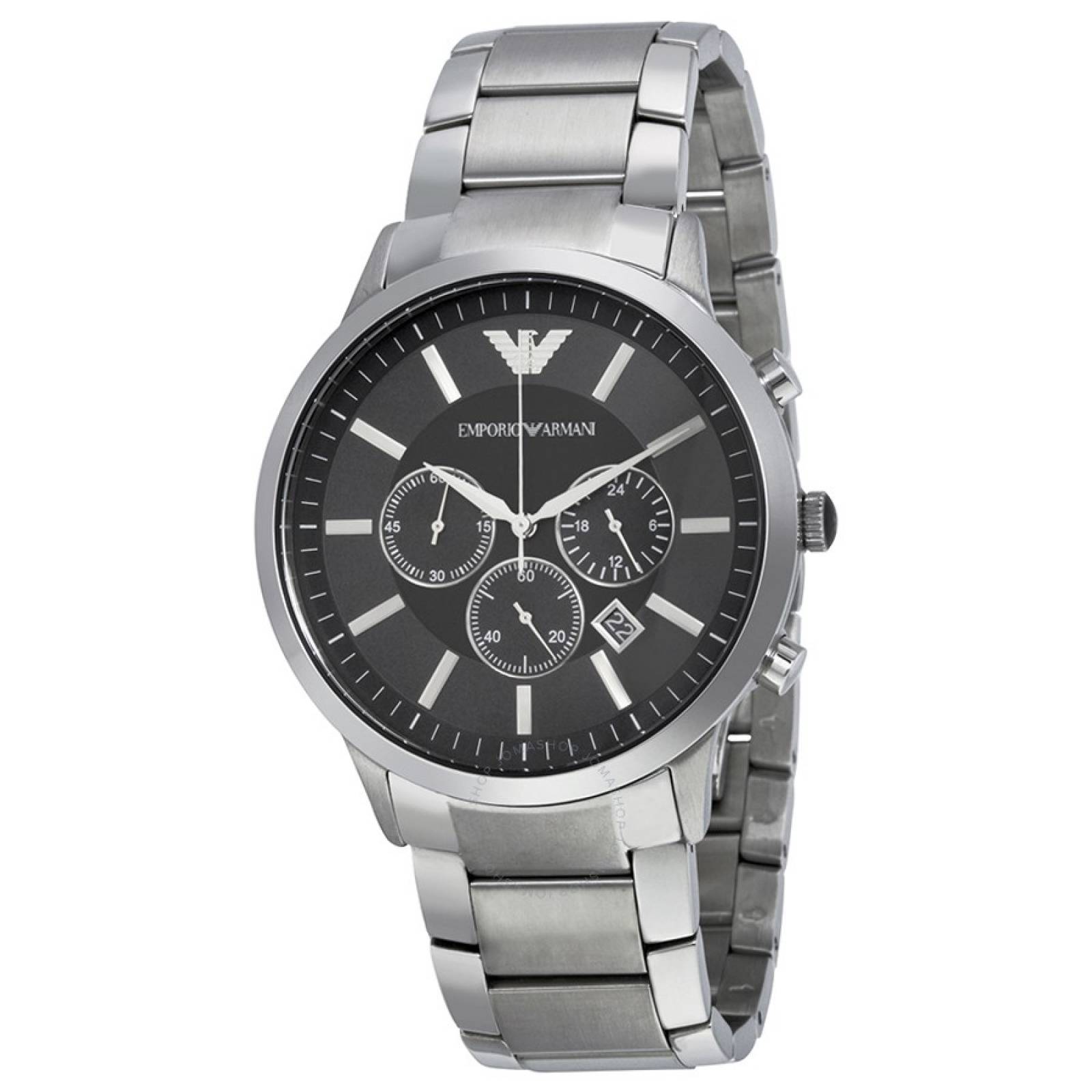 Reloj Emporio Armani Ar2460 Plateado Casual Hombre
