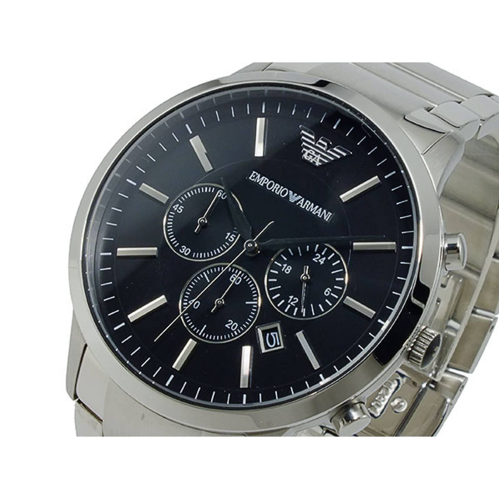 Reloj Emporio Armani Ar2460 Plateado Casual Hombre