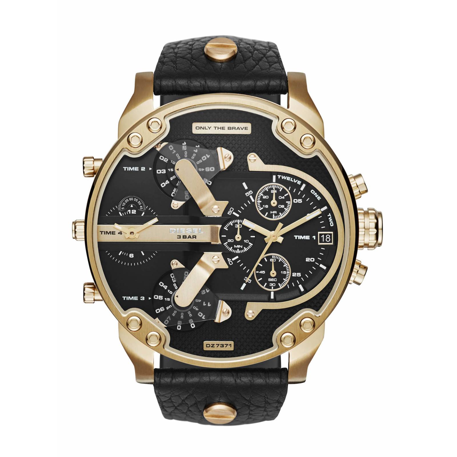 Reloj Diesel DZ7371 Mr. Daddy 2.0 Negro Dorado Hombre