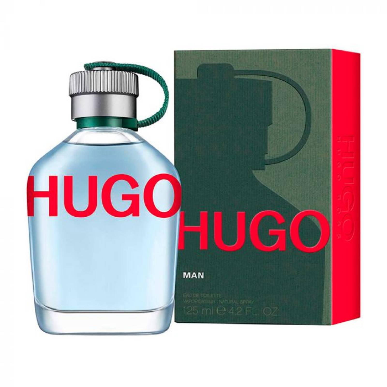 Perfume Hugo (Verde) Agua de tocador 125ml hombre