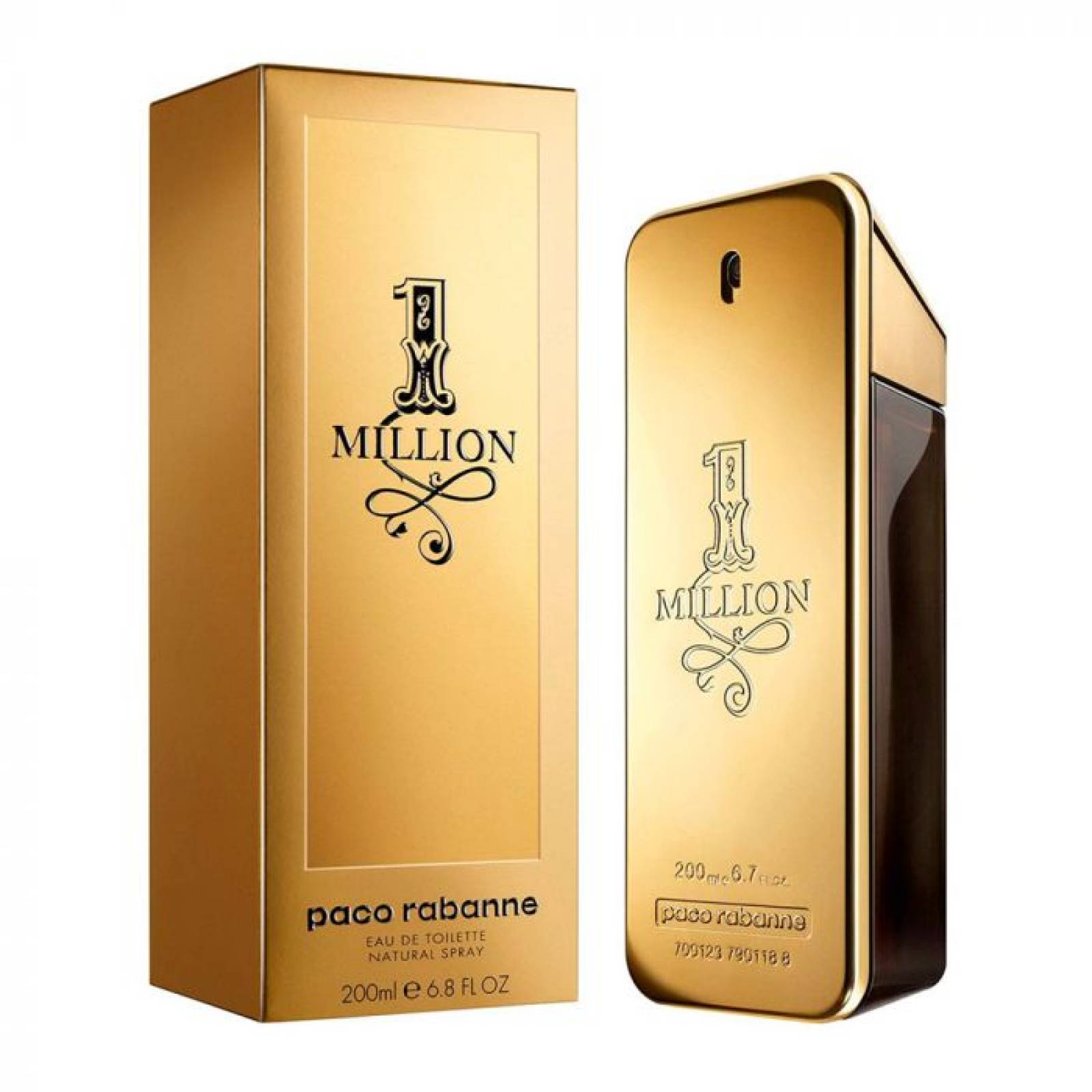 Perfume Paco Rabanne One Million 200 ml hombre 