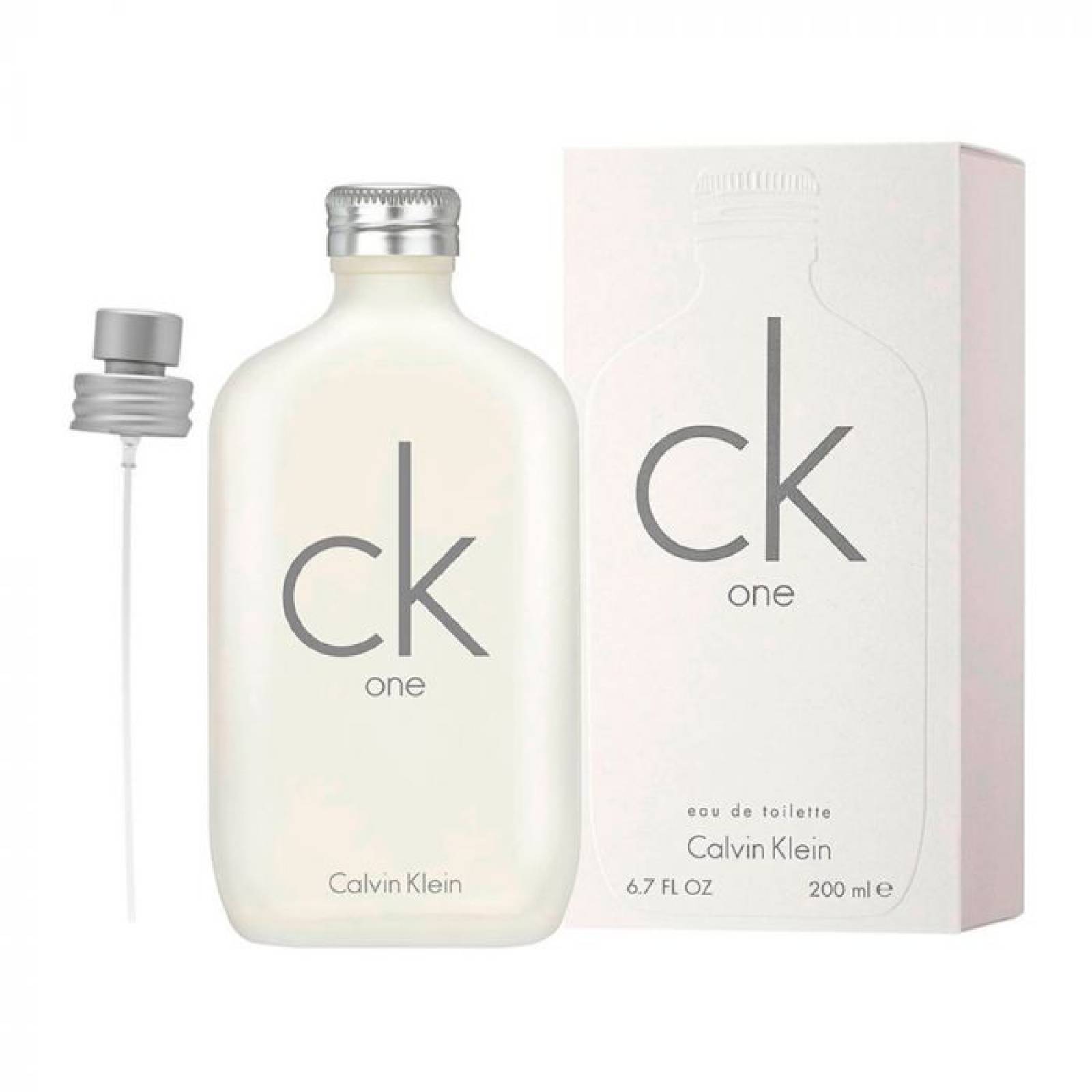 Perfume CK One Agua de tocador 200 ml Dama