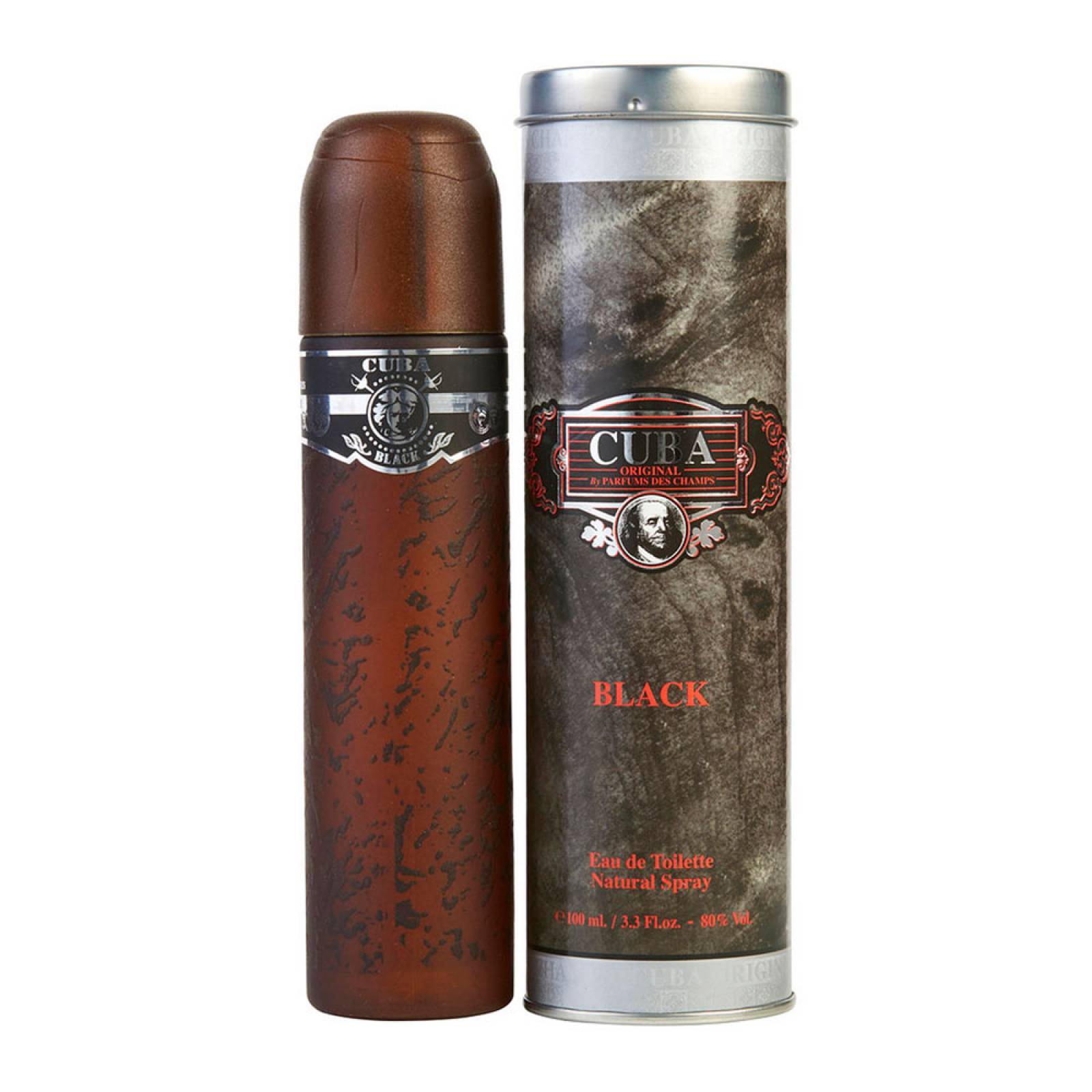 Perfume  Cuba Black Agua de tocador 100ml hombre