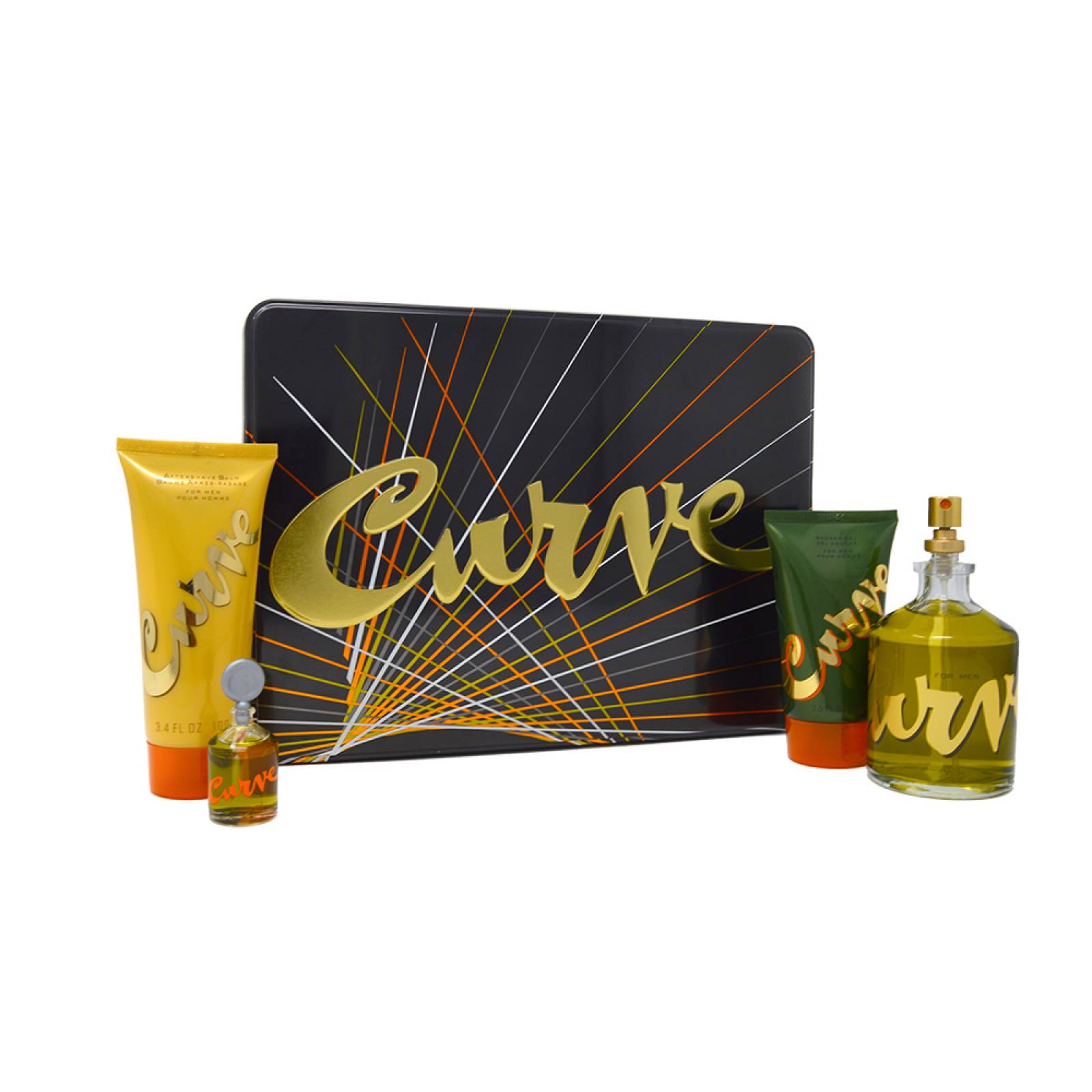 Estuche Curve 4pzs Hombre