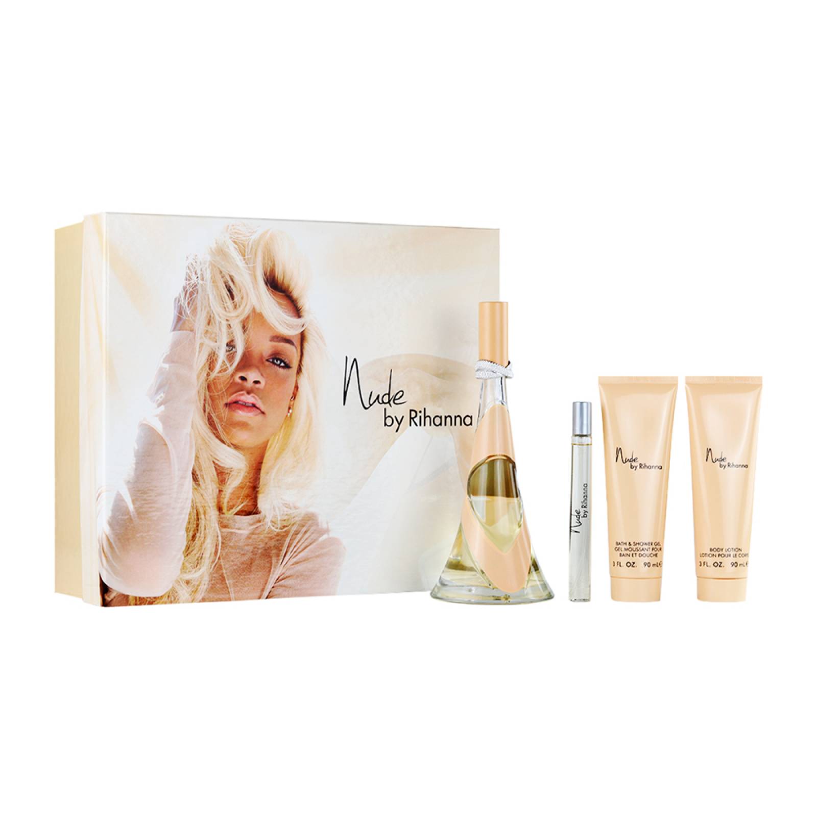 Estuche Rihanna Nude 4pzs Dama