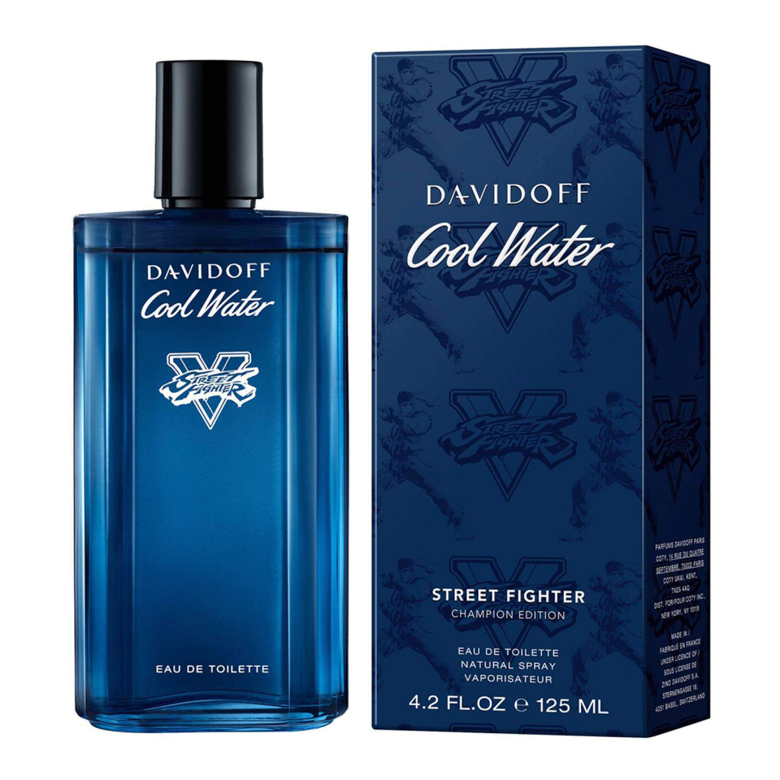 Perfume Cool Water Street Fighter Agua de tocador 125ml Hombre