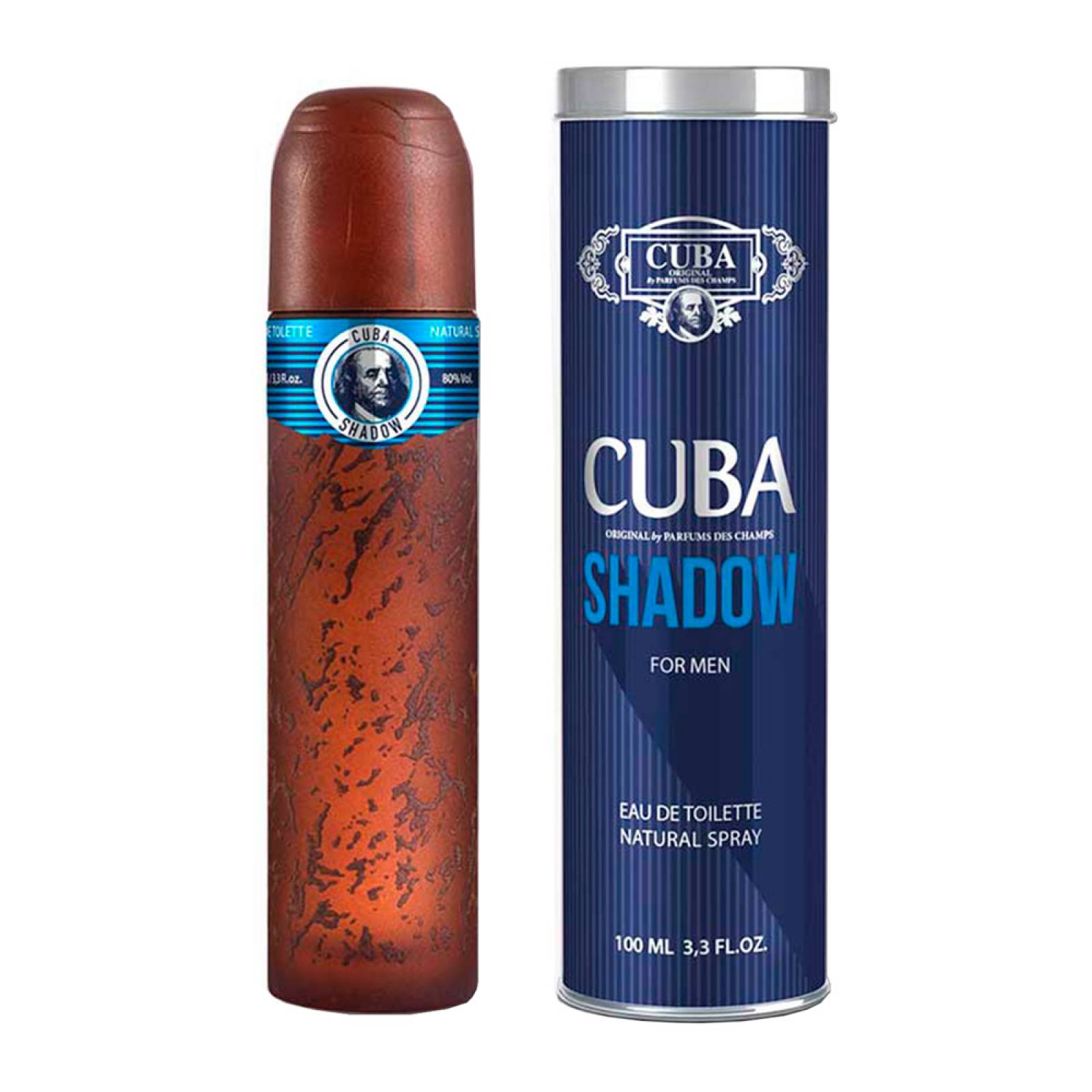 Perfume Cuba Paris Shadow Agua de tocador 100ml hombre