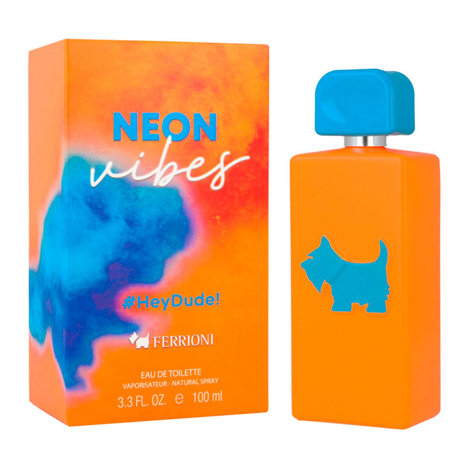 Perfume Ferrioni Neon Vibes agua de tocador 100ml Hombre