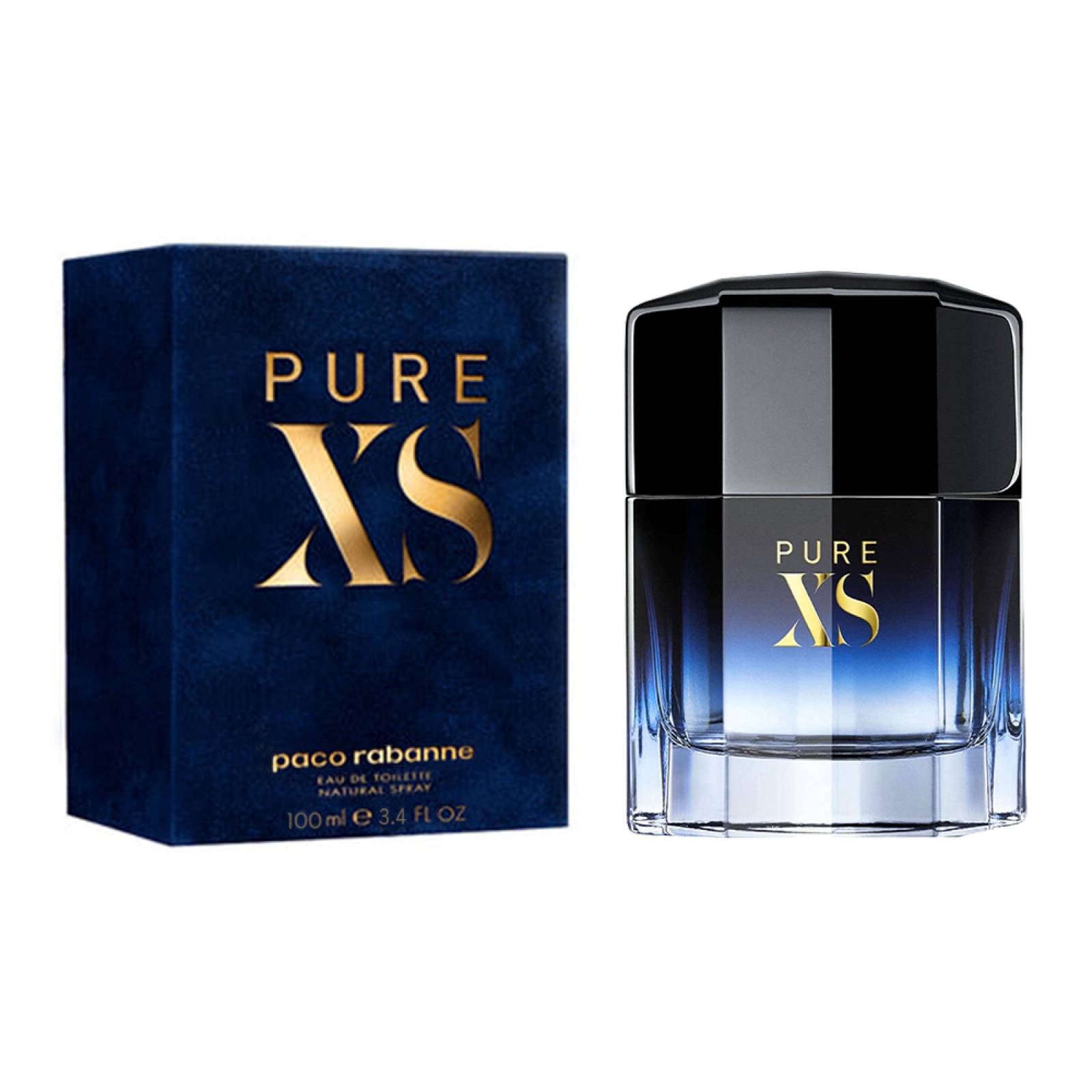 Perfume Paco Rabanne Pure XS agua de tocador 100ml hombre