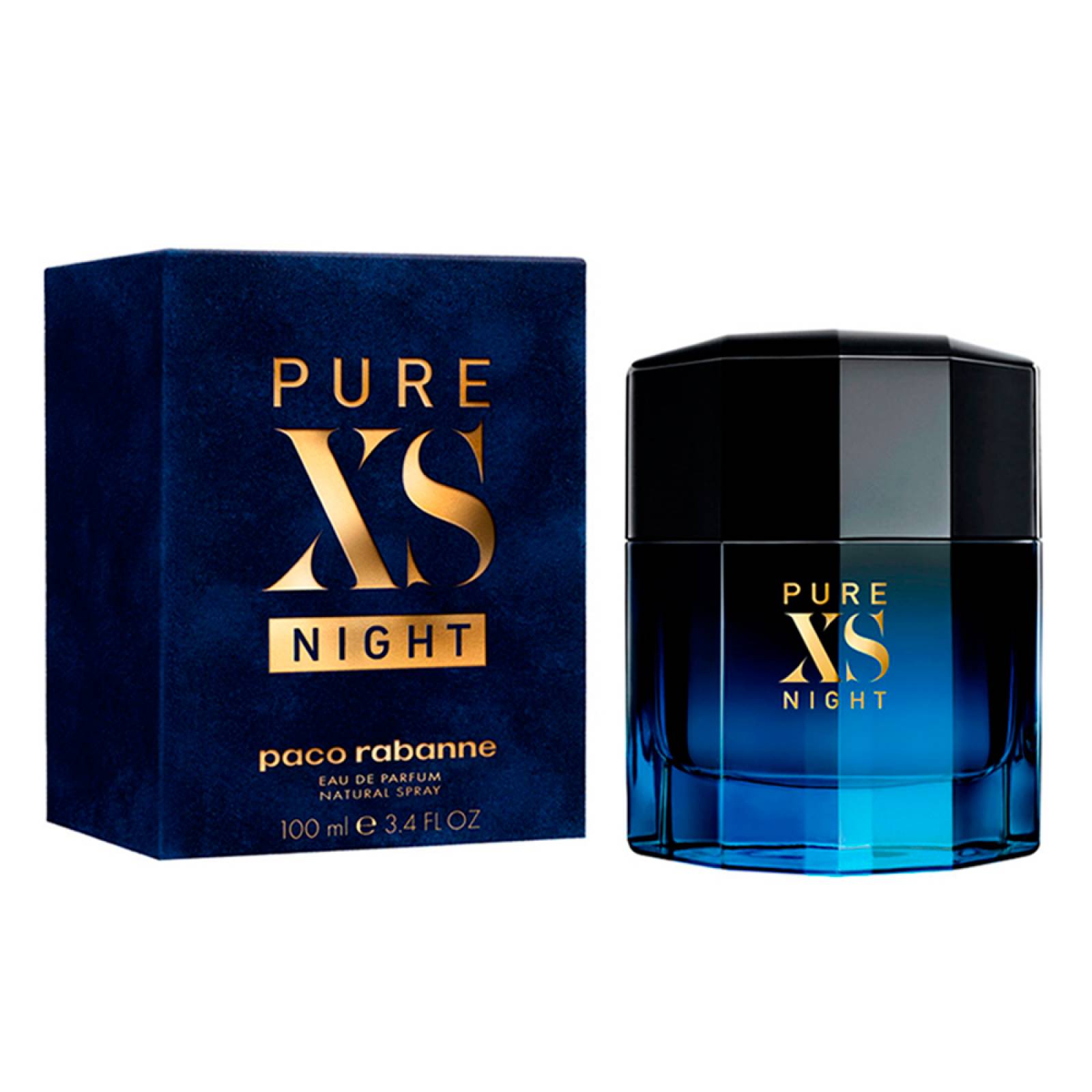 Perfume Paco Rabanne Pure XS Night agua de perfume 100ml hombre