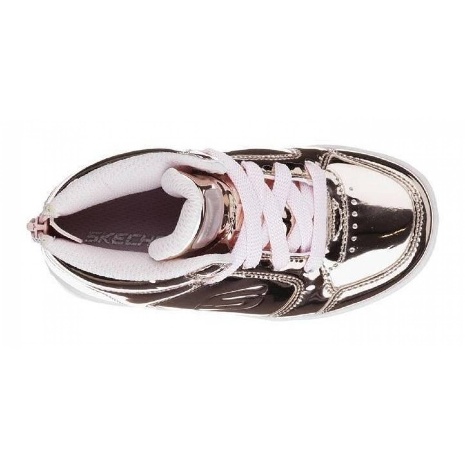 Tenis Skechers Niña 10857nrsgd Con Luces 