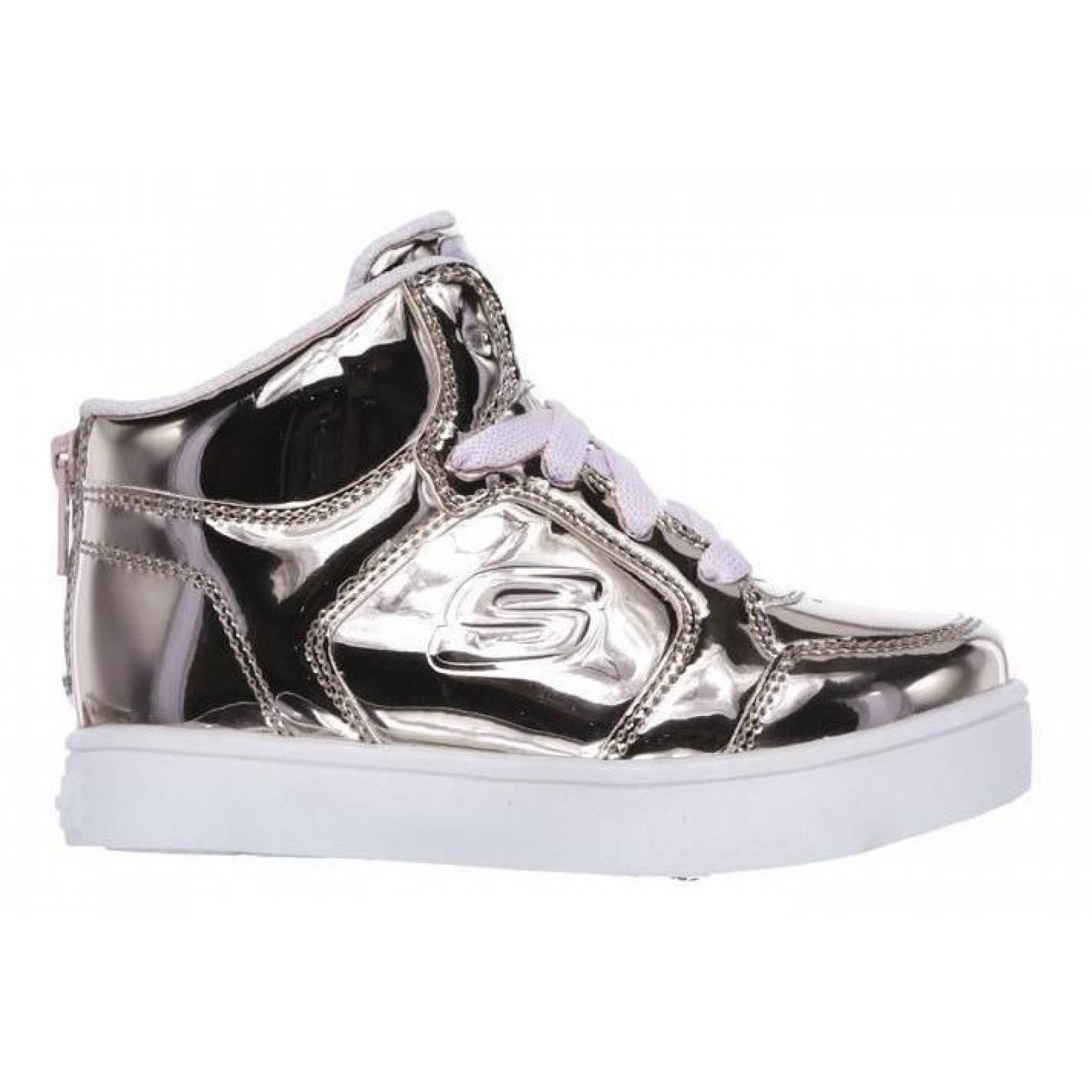 Tenis Skechers Niña 10857nrsgd Con Luces 