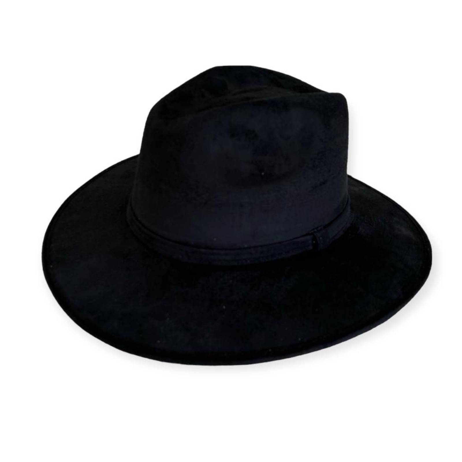 Sombrero Peregrin Unisex Explorer Gamuza 20221007 Negro