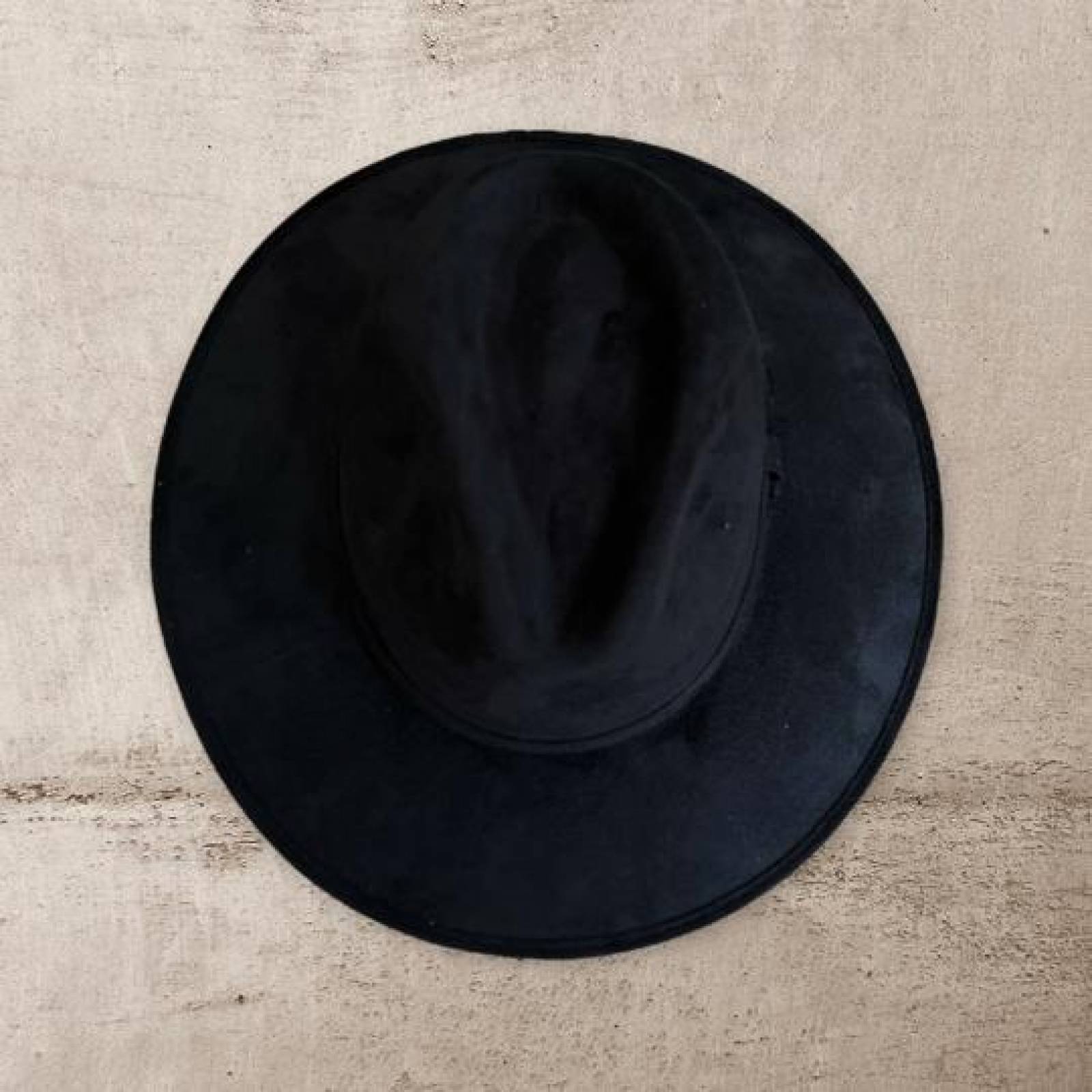 Sombrero Peregrin Unisex Explorer Gamuza 20221007 Negro