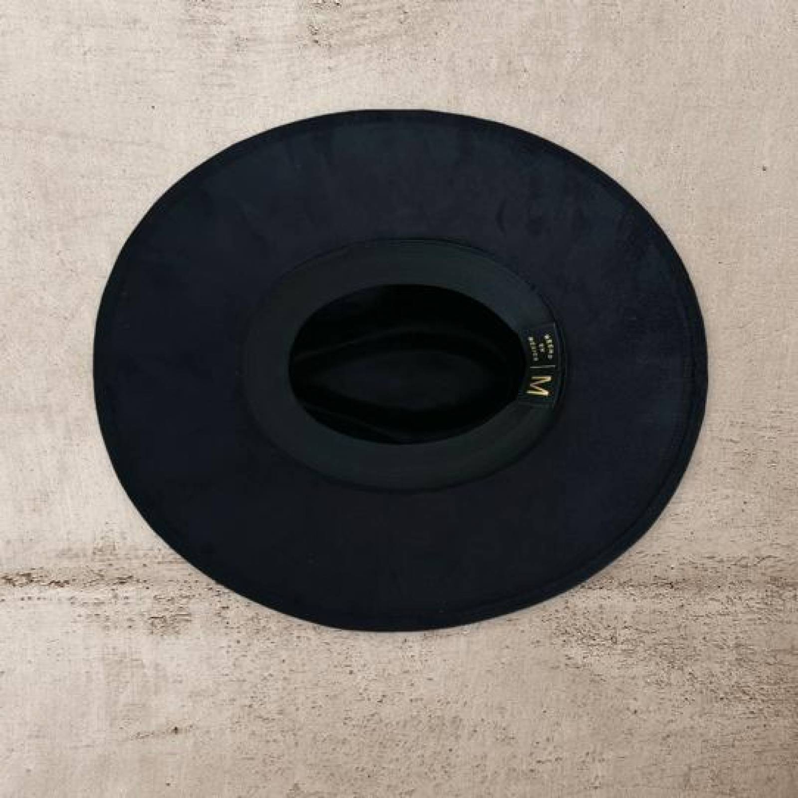 Sombrero Peregrin Unisex Explorer Gamuza 20221007 Negro