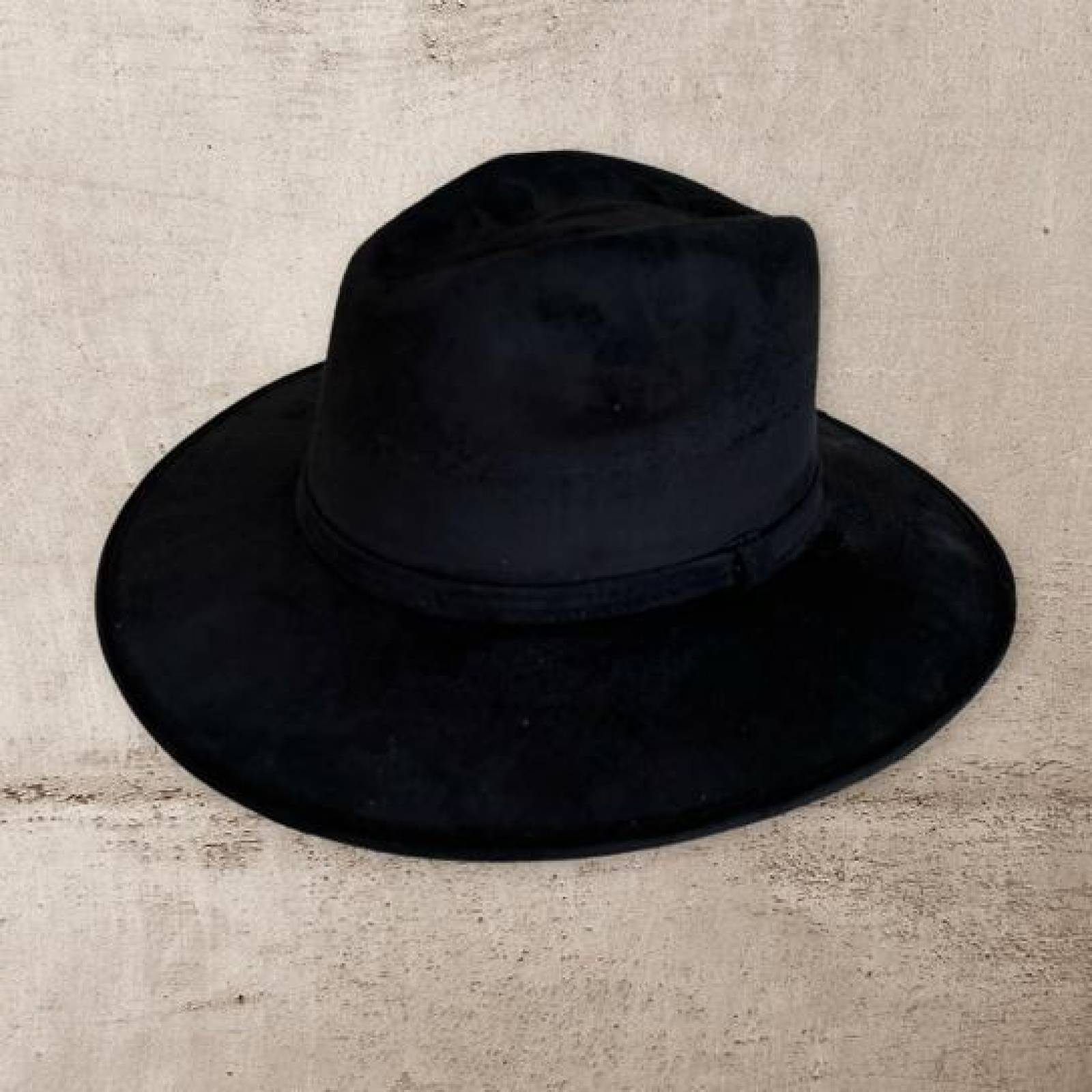 Sombrero Peregrin Unisex Explorer Gamuza 20221007 Negro