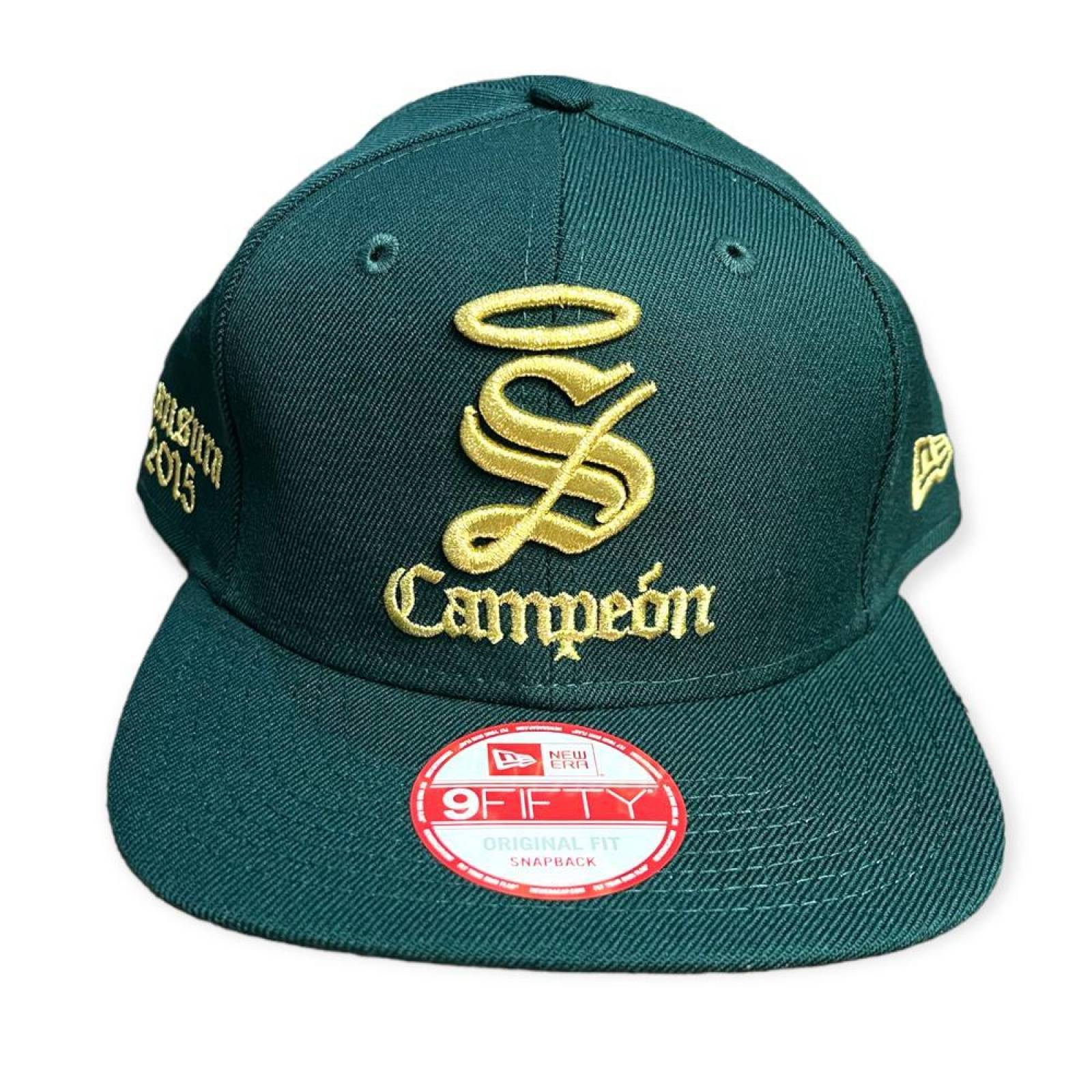 Gorra New Era Santos Laguna Campeón 70291631 Unitalla Verde oscuro