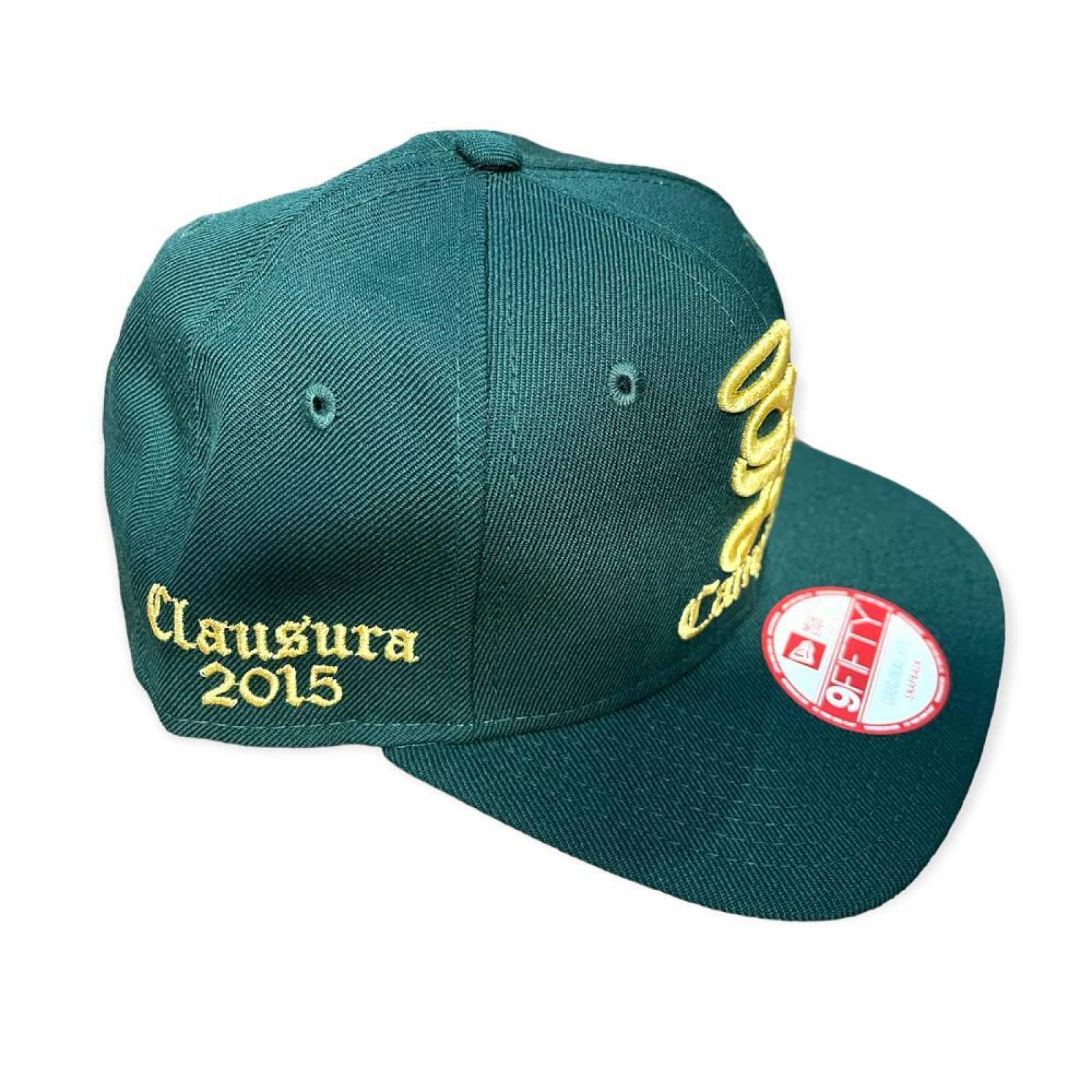 Gorra New Era Santos Laguna Campeón 70291631 Unitalla Verde oscuro